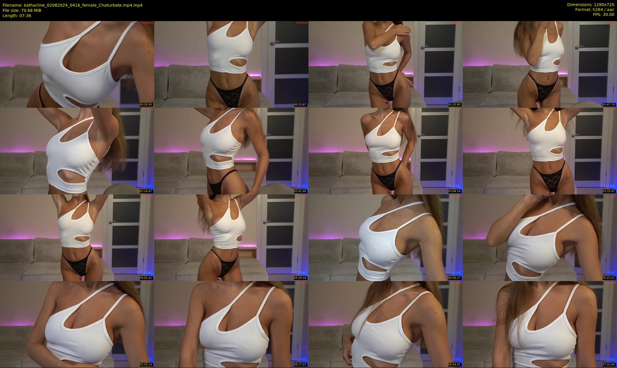 kathariine — 8 minute Chaturbate female cam show recording, 720p, Aug 2, 2024
