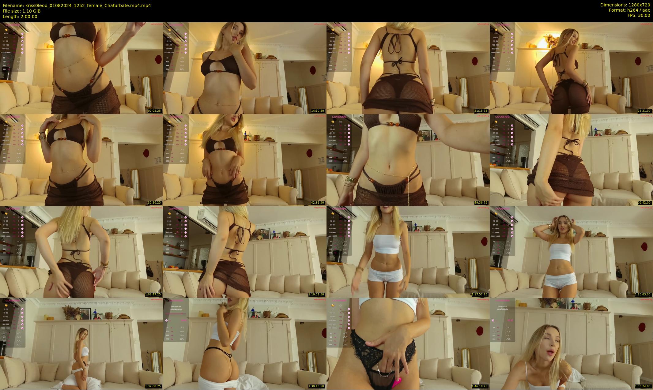 kriss0leoo — 120 minute Chaturbate couple cam show recording, 720p, Aug 1, 2024