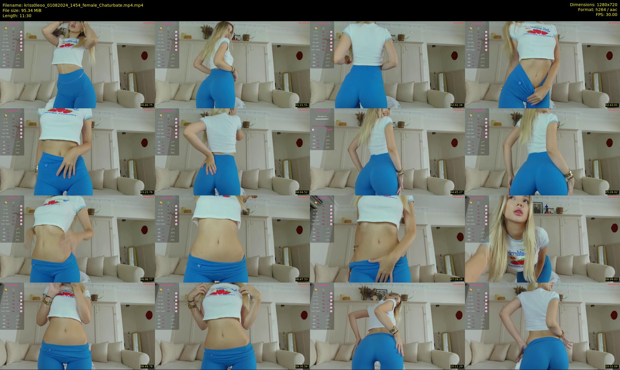 kriss0leoo — 12 minute Chaturbate couple cam show recording, 720p, Aug 1, 2024