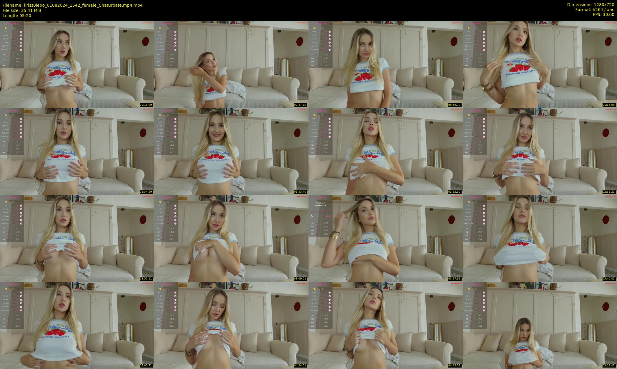 kriss0leoo — 6 minute Chaturbate couple cam show recording, 720p, Aug 1, 2024