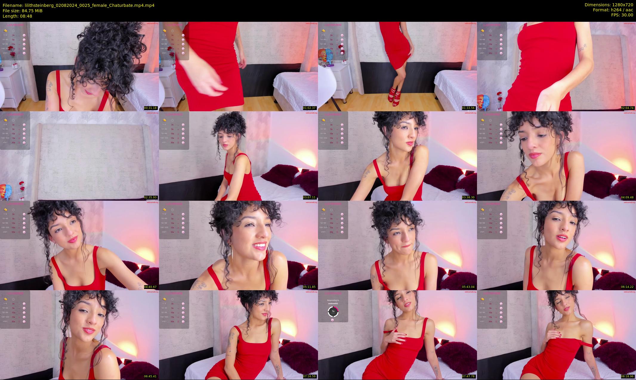 lilithsteinberg — 9 minute Chaturbate female cam show recording, 720p, Aug 2, 2024
