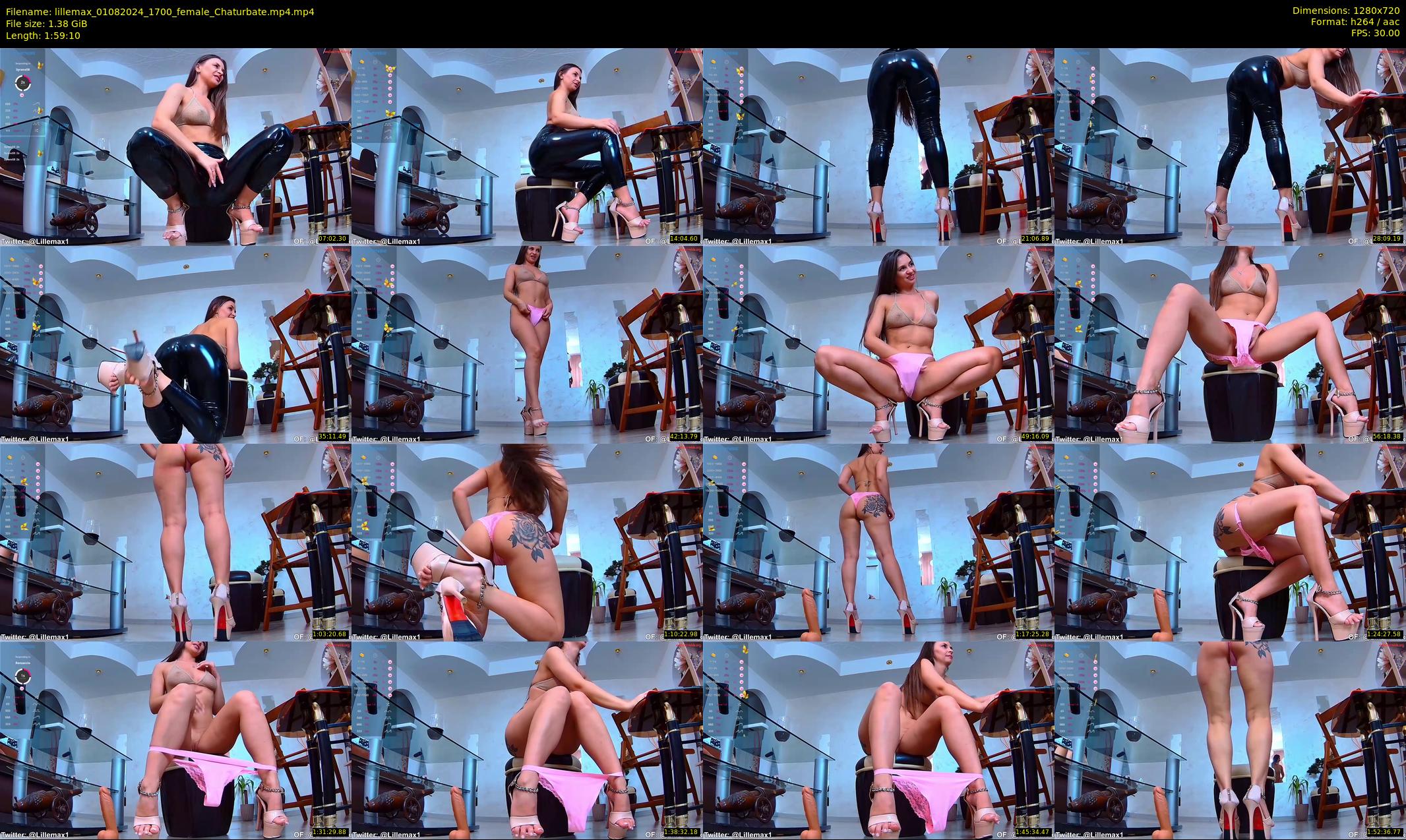 lillemax — 120 minute Chaturbate female cam show recording, 720p, Aug 1, 2024