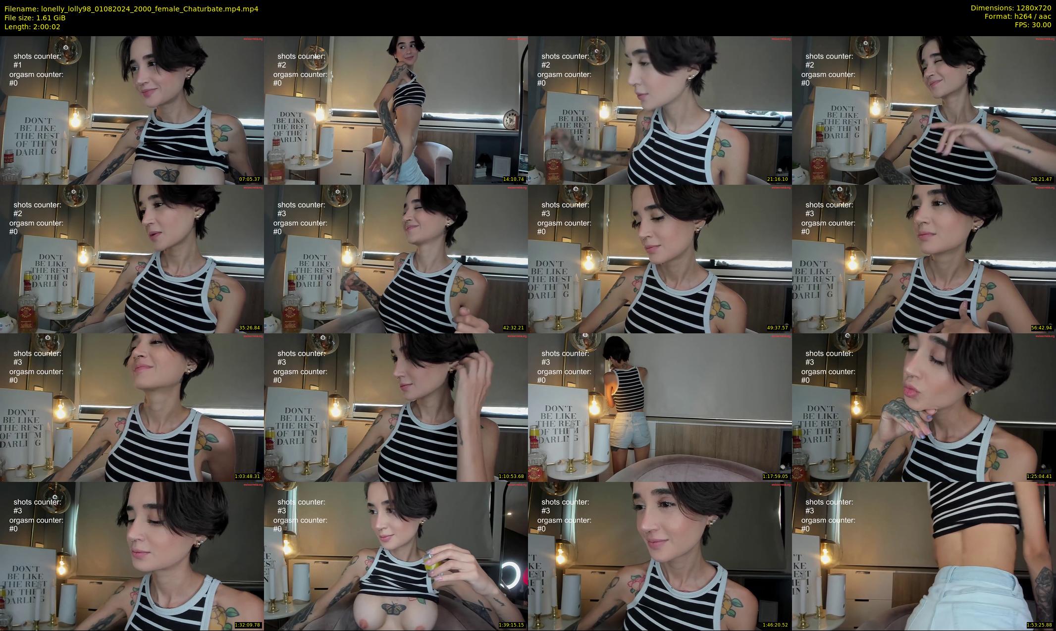 lonelly_lolly98 — 121 minute Chaturbate female cam show recording, 720p, Aug 1, 2024