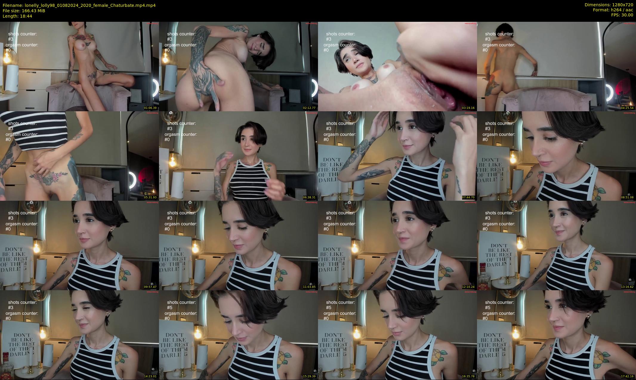 lonelly_lolly98 — 19 minute Chaturbate female cam show recording, 720p, Aug 1, 2024