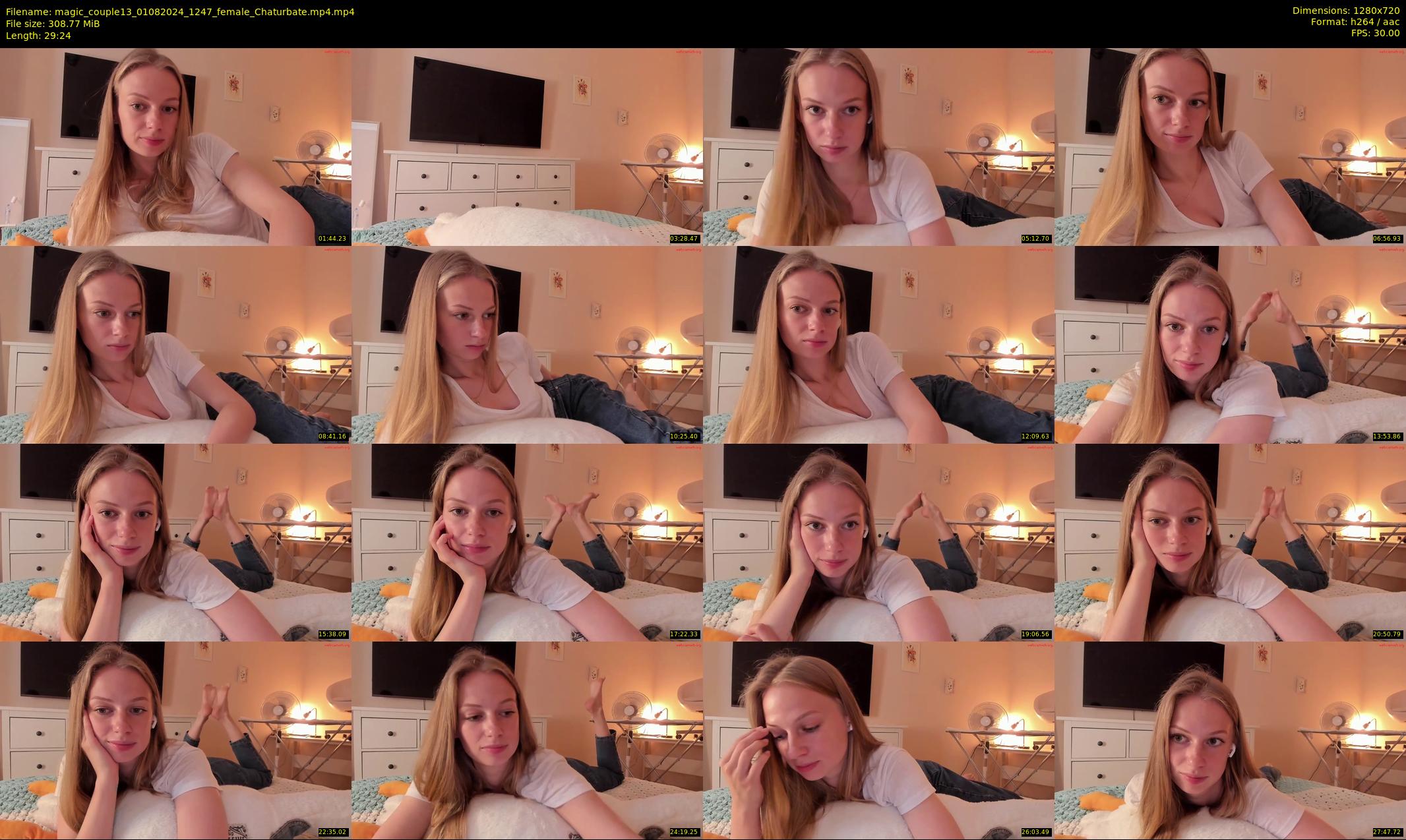 magic_couple13 — 30 minute Chaturbate couple cam show recording, 720p, Aug 1, 2024