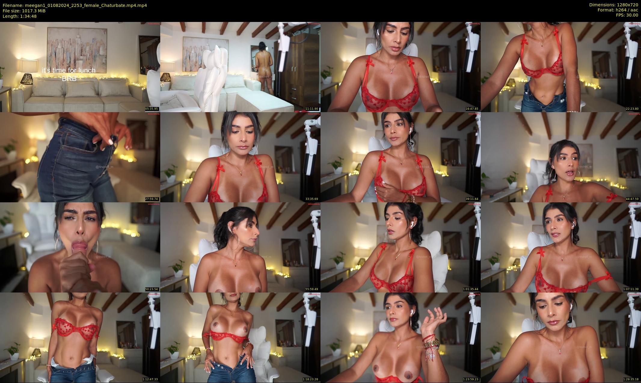 meegan1 — 95 minute Chaturbate female cam show recording, 720p, Aug 1, 2024