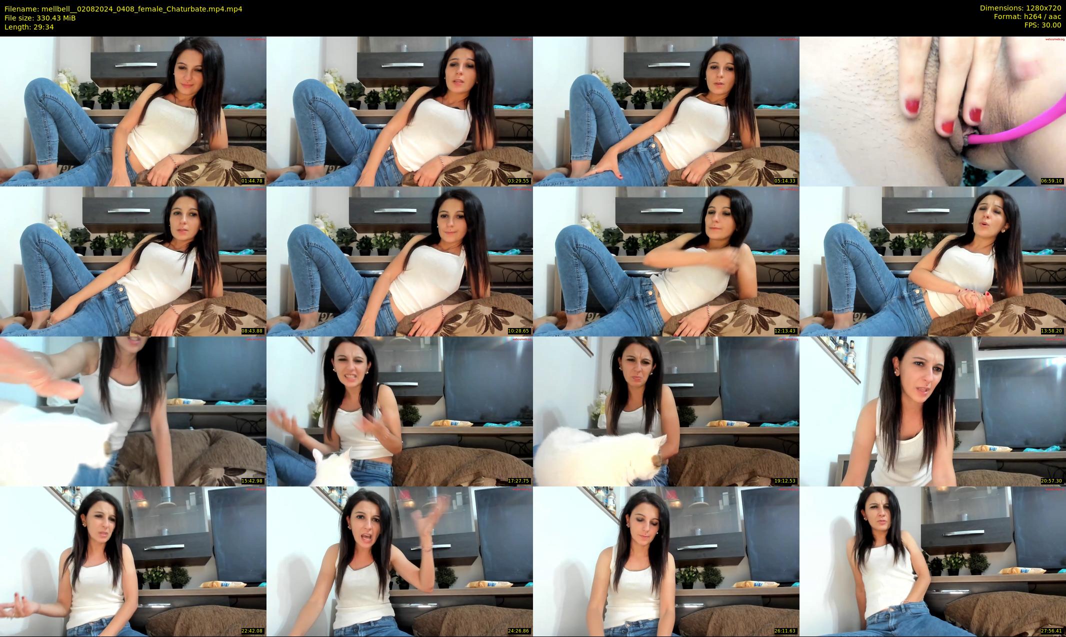 mellbell_ — 30 minute Chaturbate female cam show recording, 720p, Aug 2, 2024