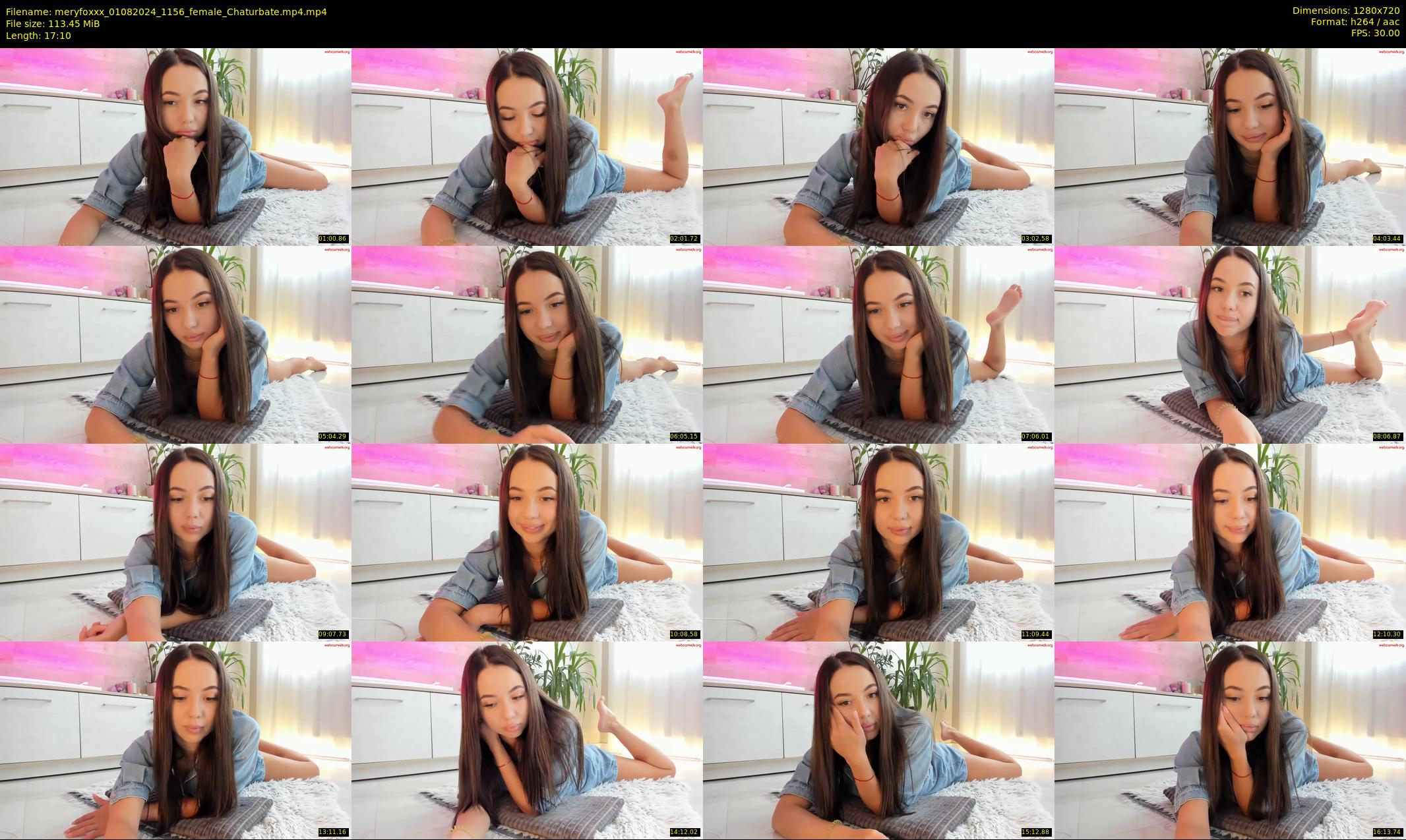 meryfoxxx — 18 minute Chaturbate female cam show recording, 720p, Aug 1, 2024