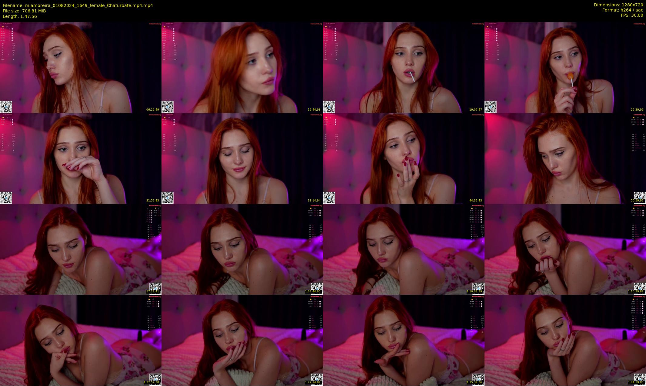 miamoreira — 108 minute Chaturbate female cam show recording, 720p, Aug 1, 2024
