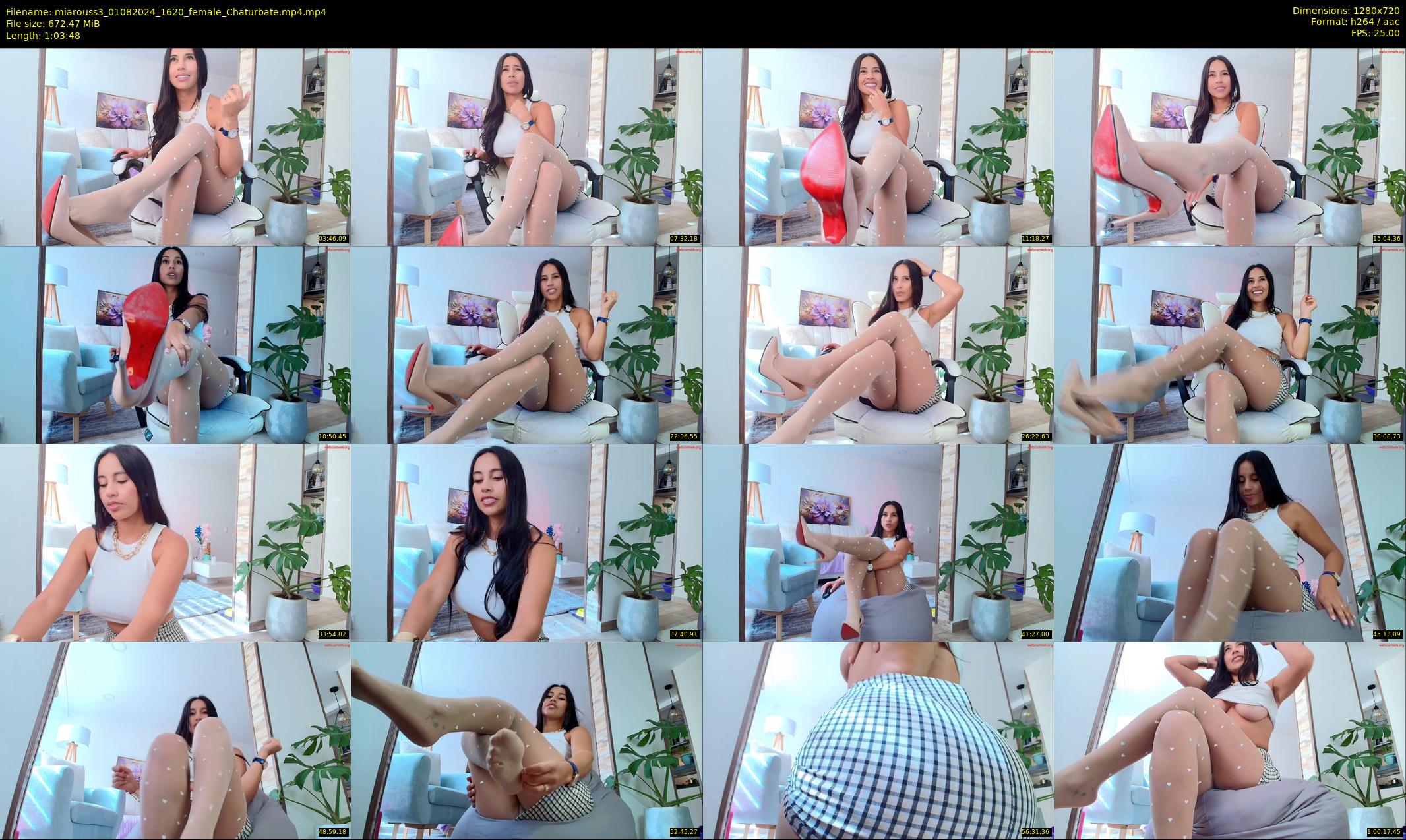 miarouss3 — 64 minute Chaturbate female cam show recording, 720p, Aug 1, 2024