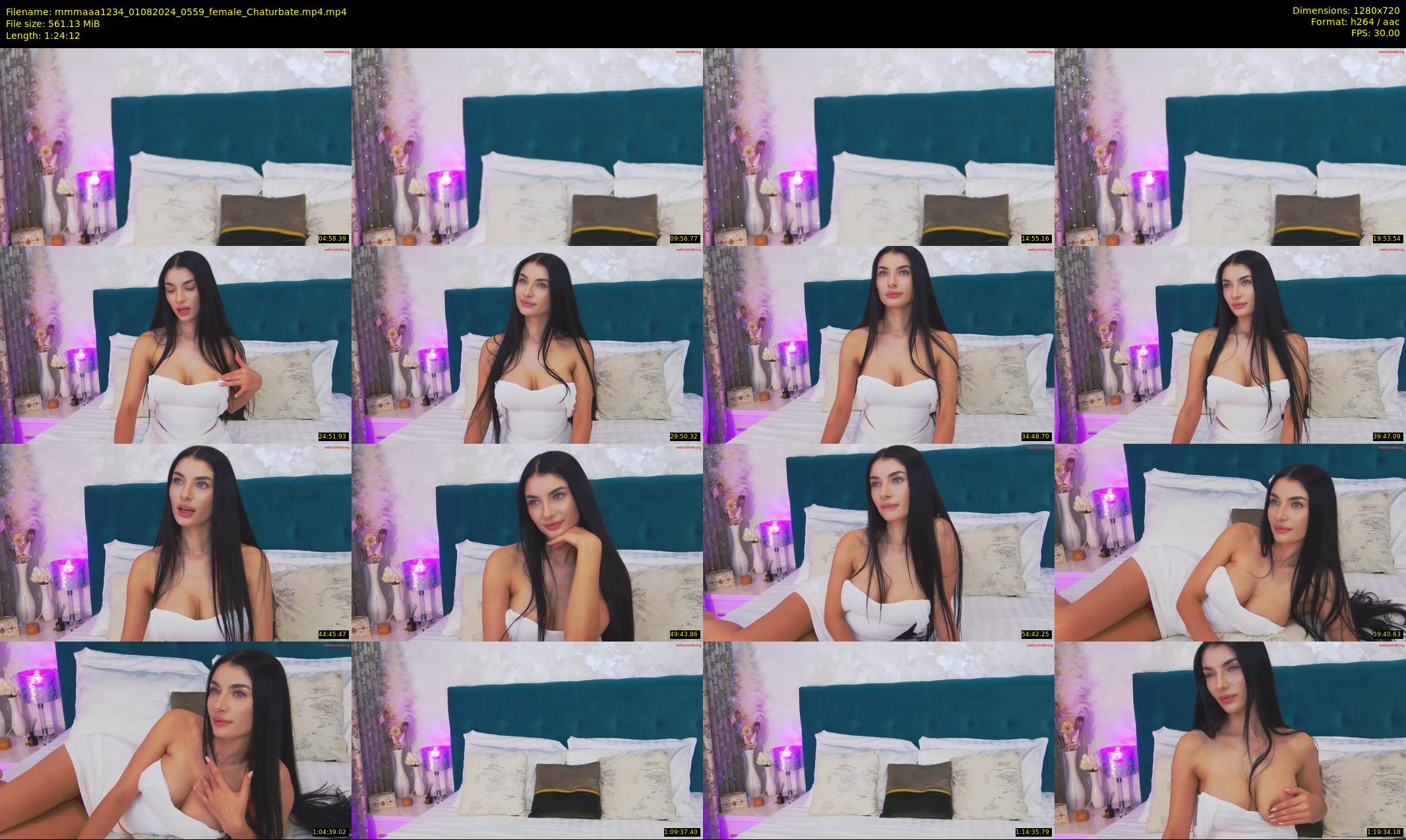 mmmaaa1234 — 85 minute Chaturbate female cam show recording, 720p, Aug 1, 2024