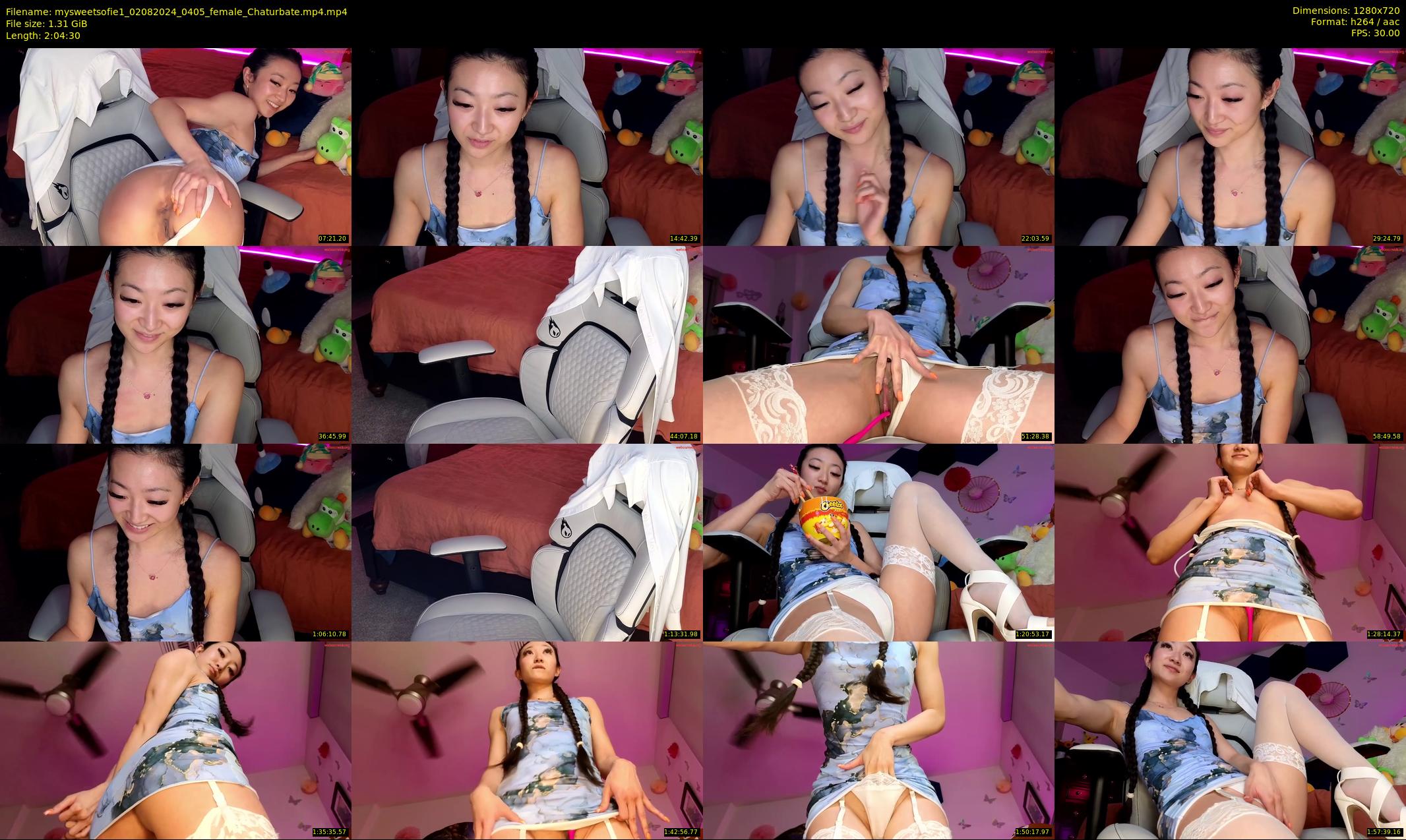 mysweetsofie1 — 125 minute Chaturbate female cam show recording, 720p, Aug 2, 2024