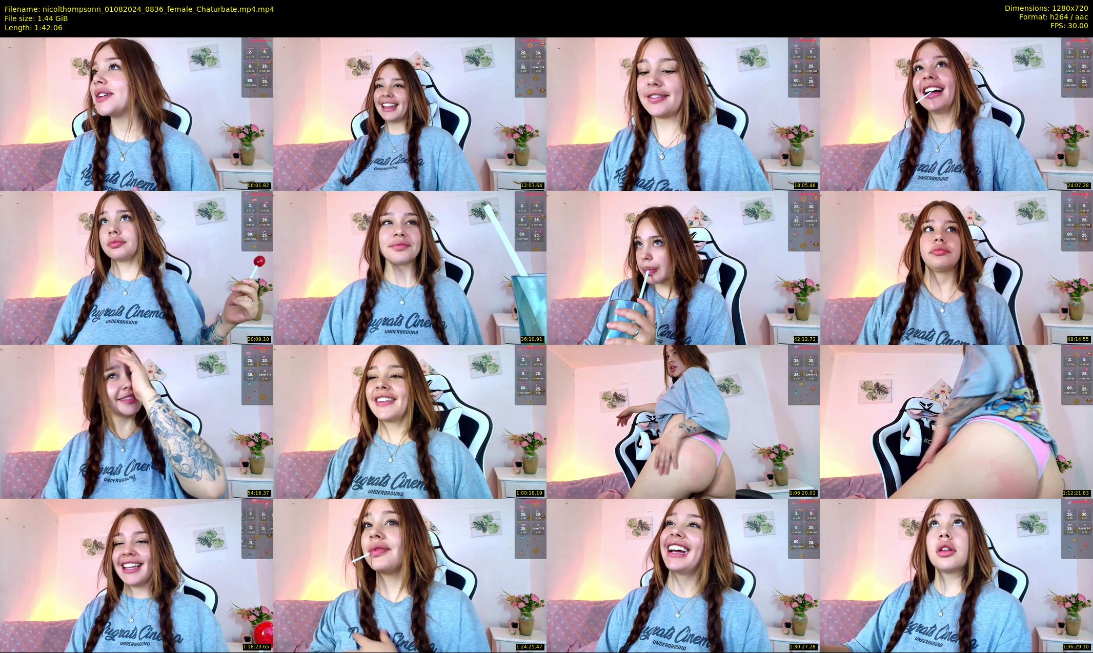 nicolthompsonn — 103 minute Chaturbate female cam show recording, 720p, Aug 1, 2024