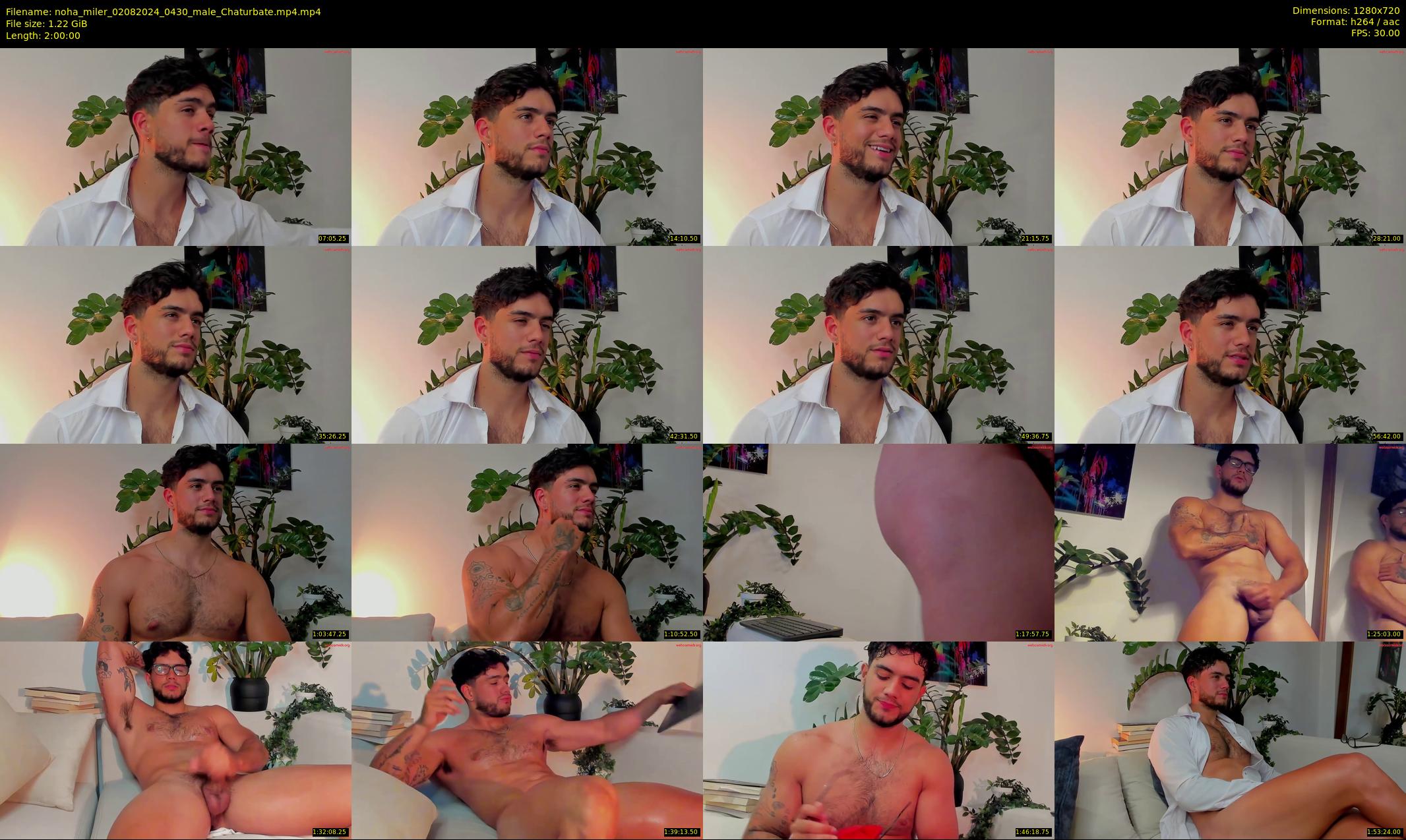noha_miler — 120 minute Chaturbate male cam show recording, 720p, Aug 2, 2024