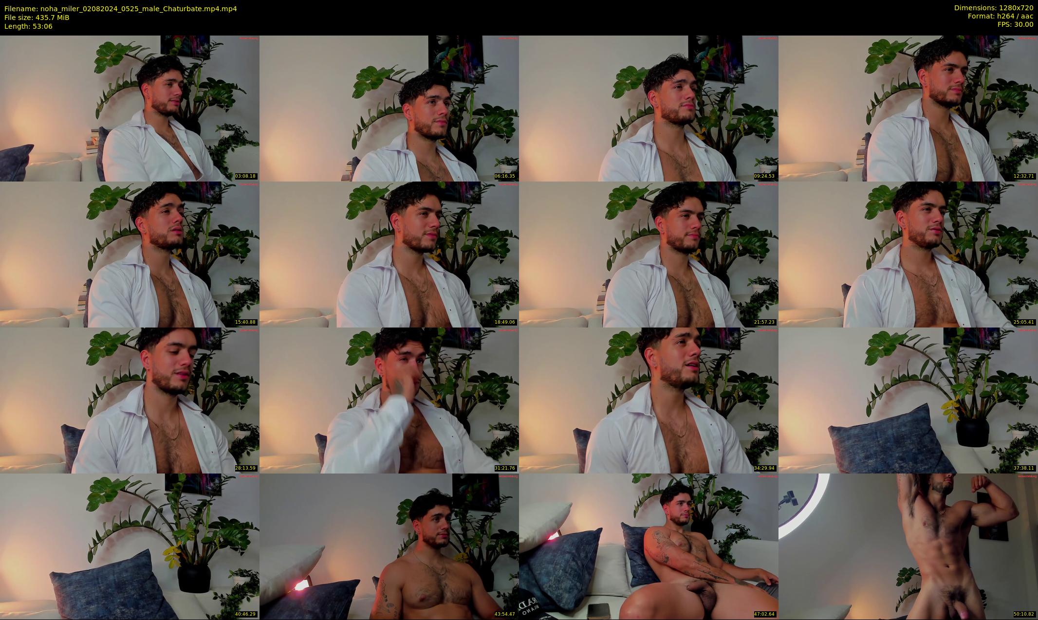 noha_miler — 54 minute Chaturbate male cam show recording, 720p, Aug 2, 2024