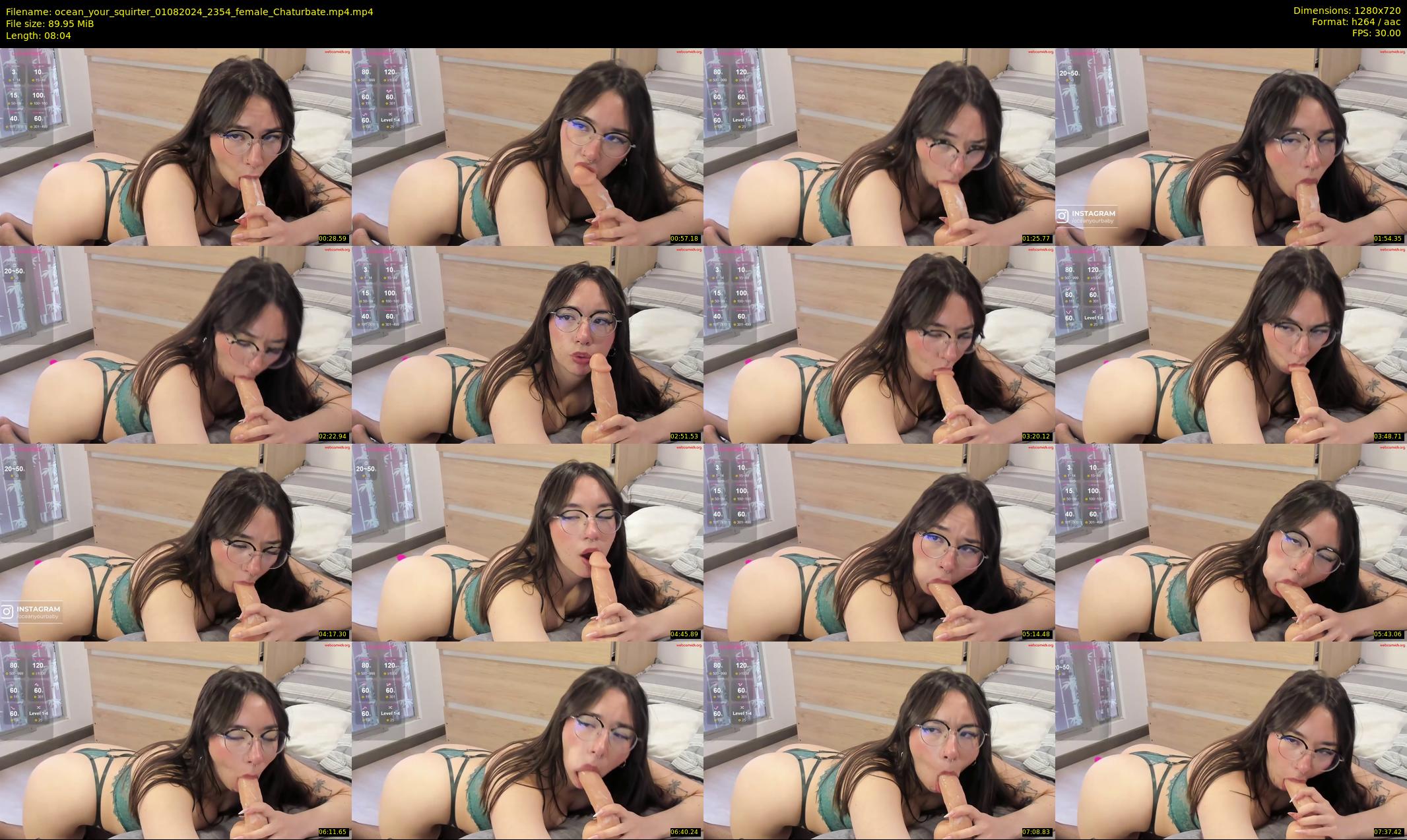 ocean_your_squirter — 9 minute Chaturbate female cam show recording, 720p, Aug 1, 2024