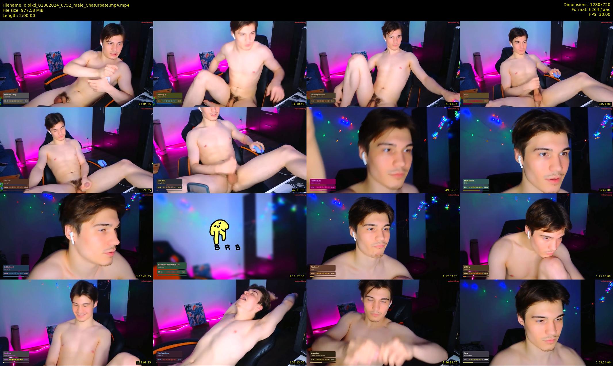 ololkd — 120 minute Chaturbate male cam show recording, 720p, Aug 1, 2024