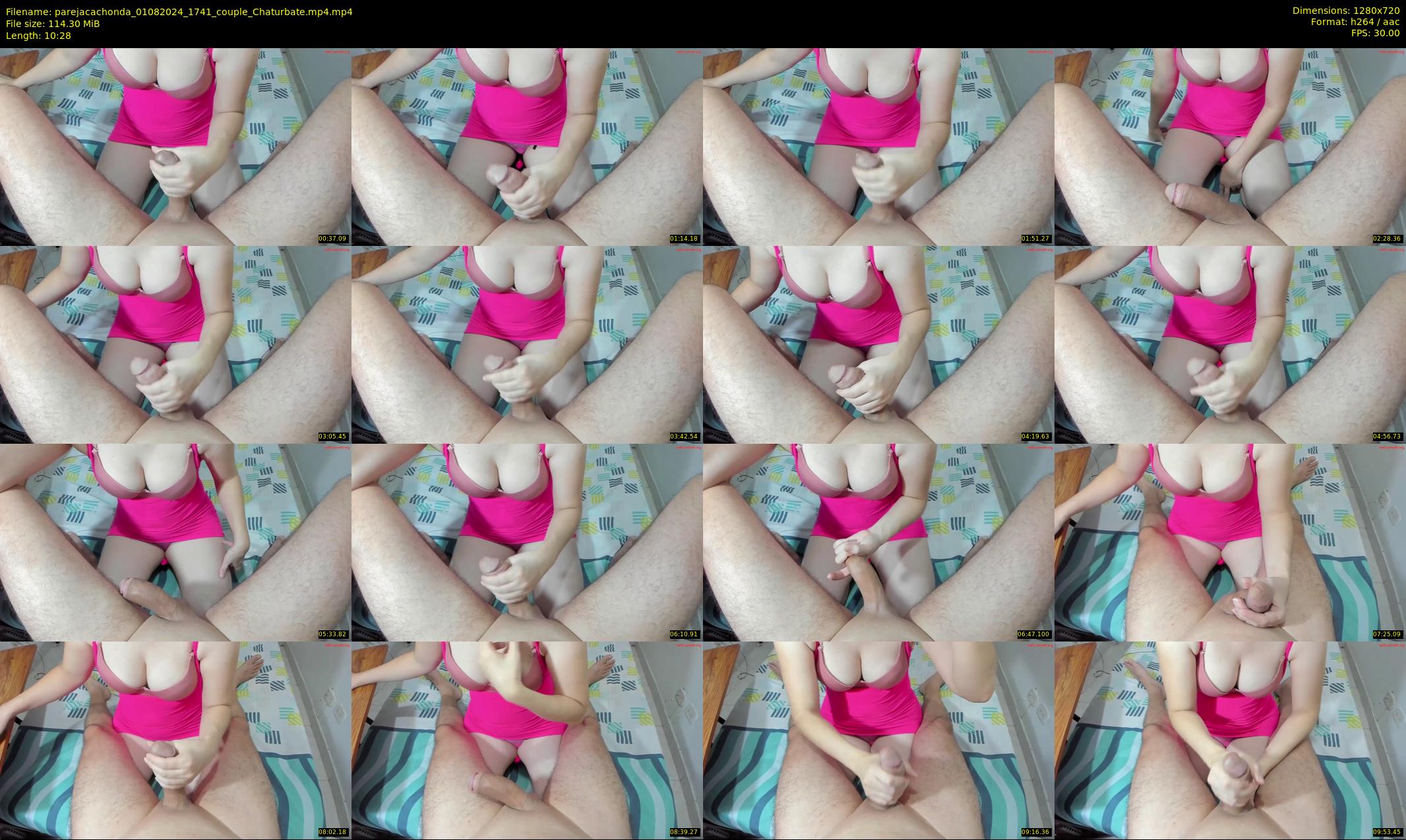 parejacachonda — 11 minute Chaturbate couple cam show recording, 720p, Aug 1, 2024