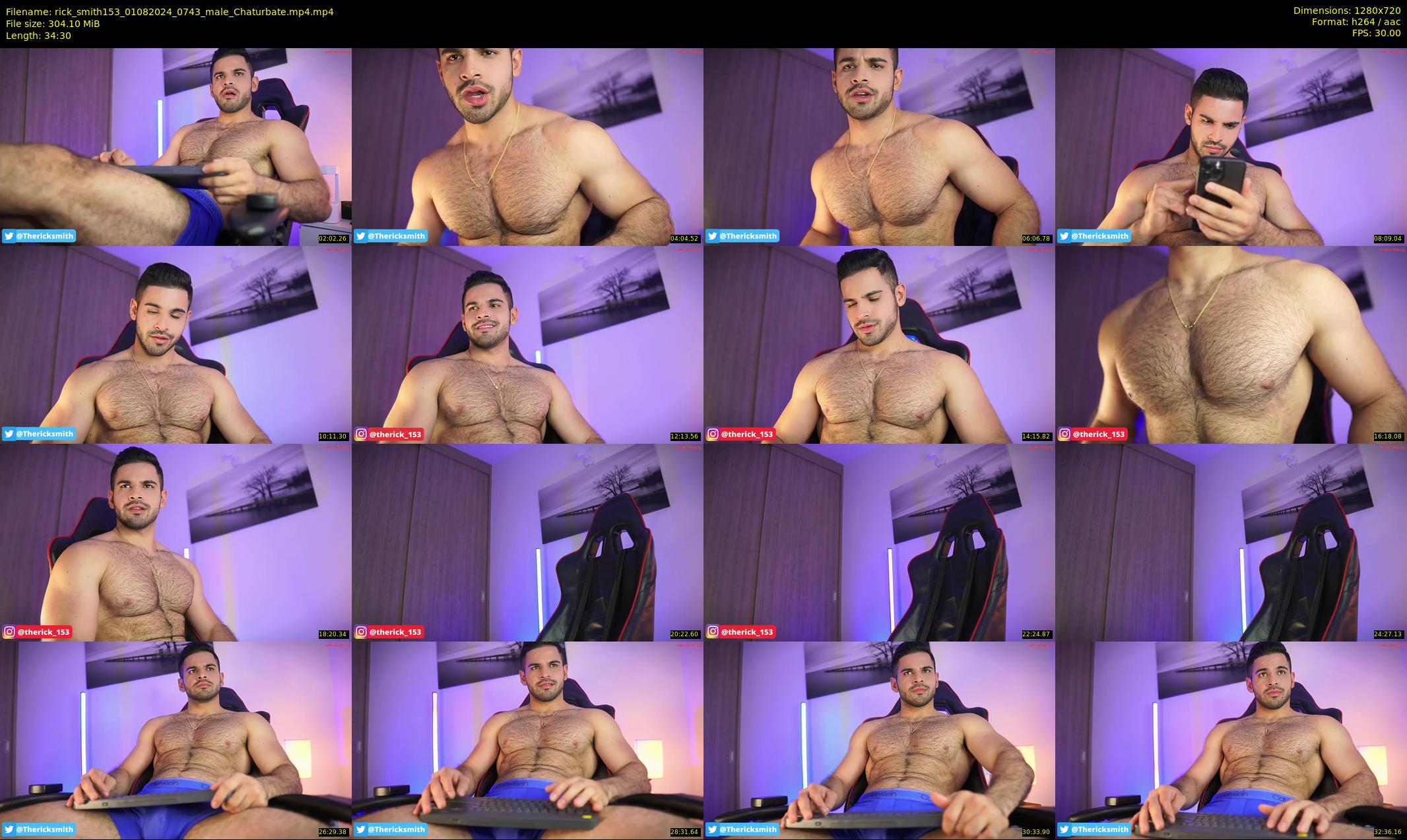 rick_smith153 — 35 minute Chaturbate male cam show recording, 720p, Aug 1, 2024