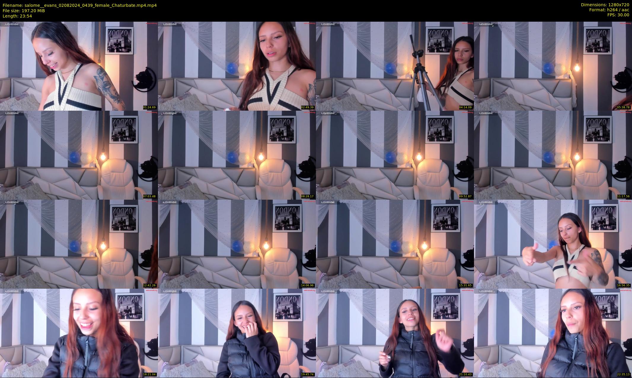 salome__evans — 24 minute Chaturbate female cam show recording, 720p, Aug 2, 2024