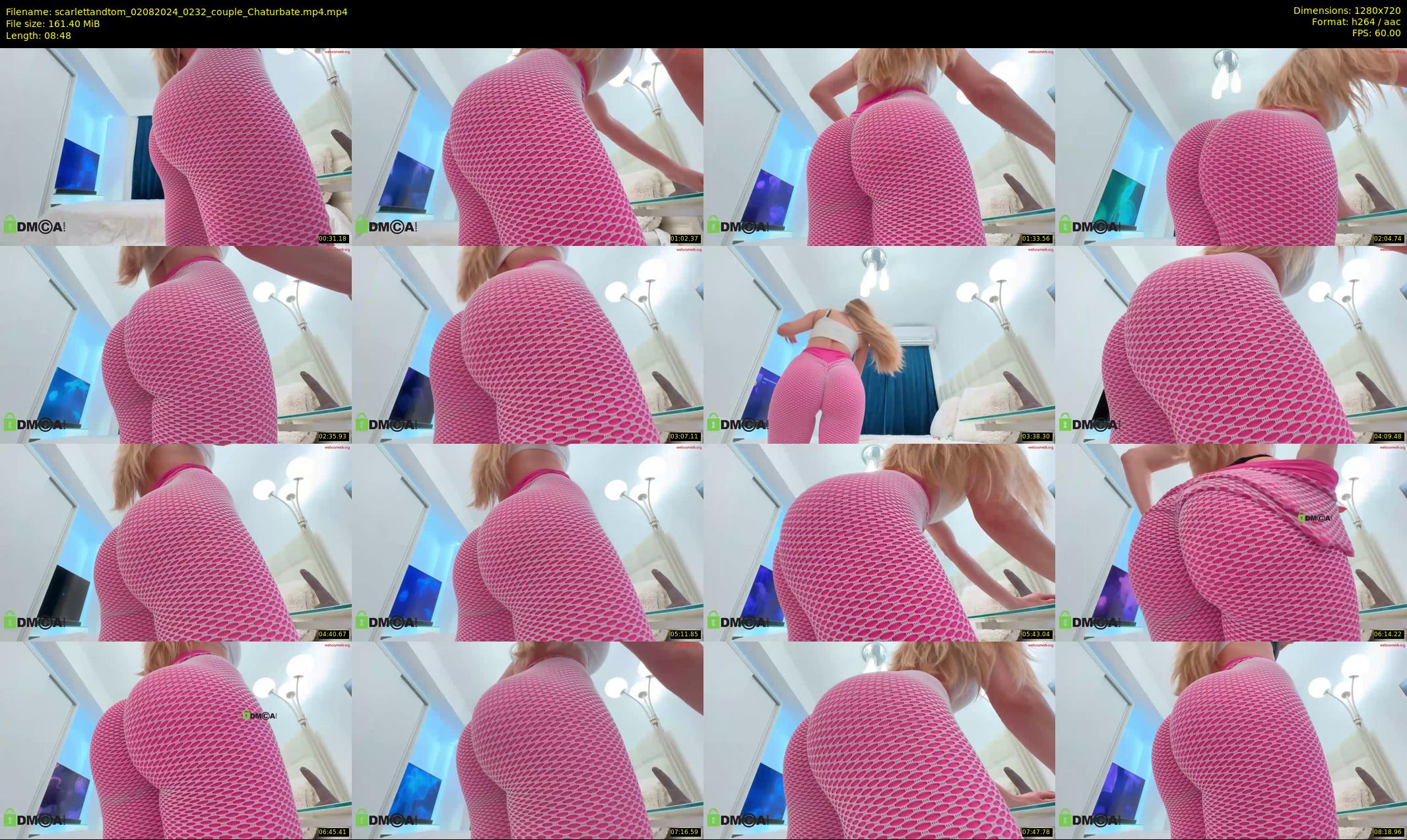 scarlettandtom — 9 minute Chaturbate couple cam show recording, 720p, Aug 2, 2024