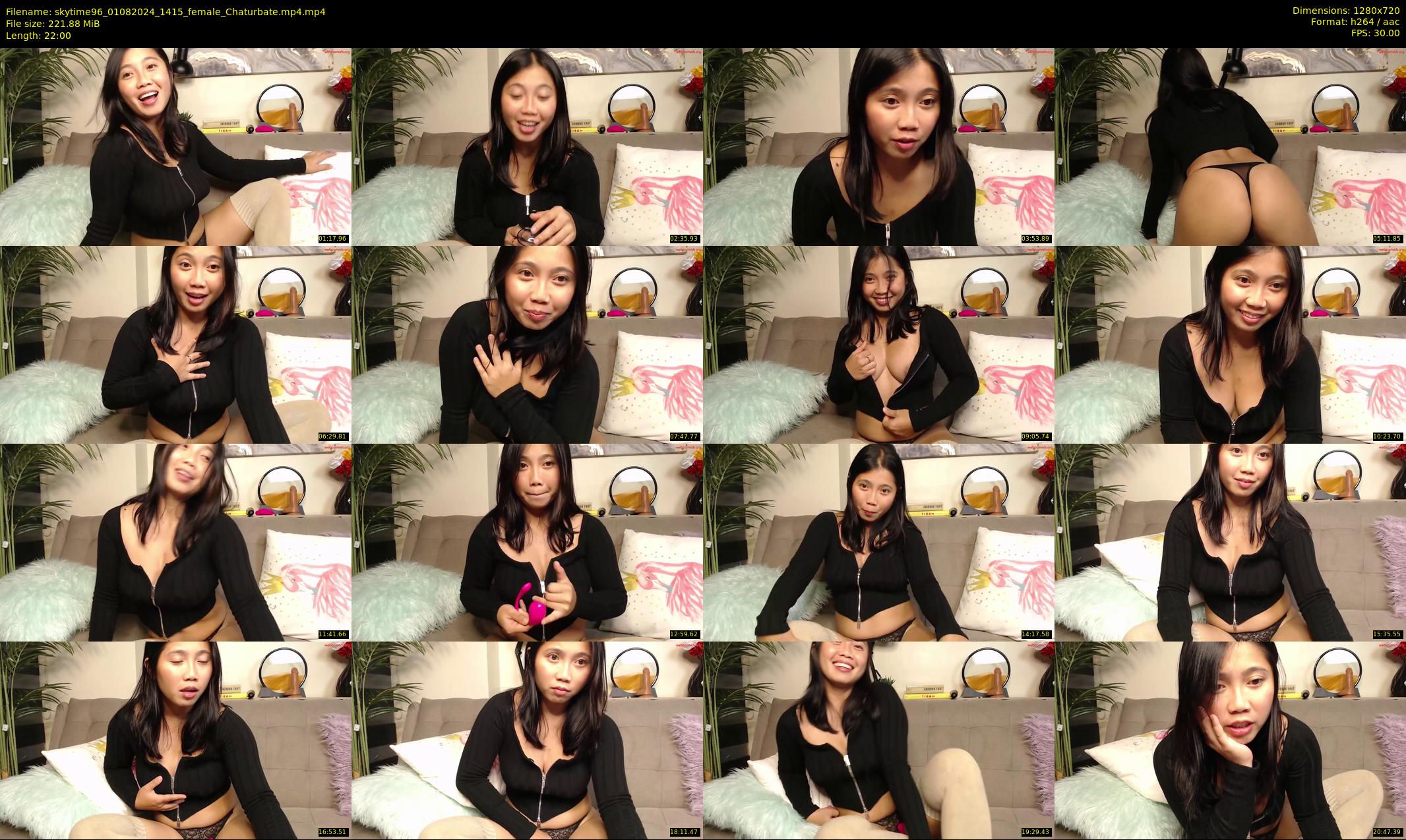 skytime96 — 22 minute Chaturbate female cam show recording, 720p, Aug 1, 2024