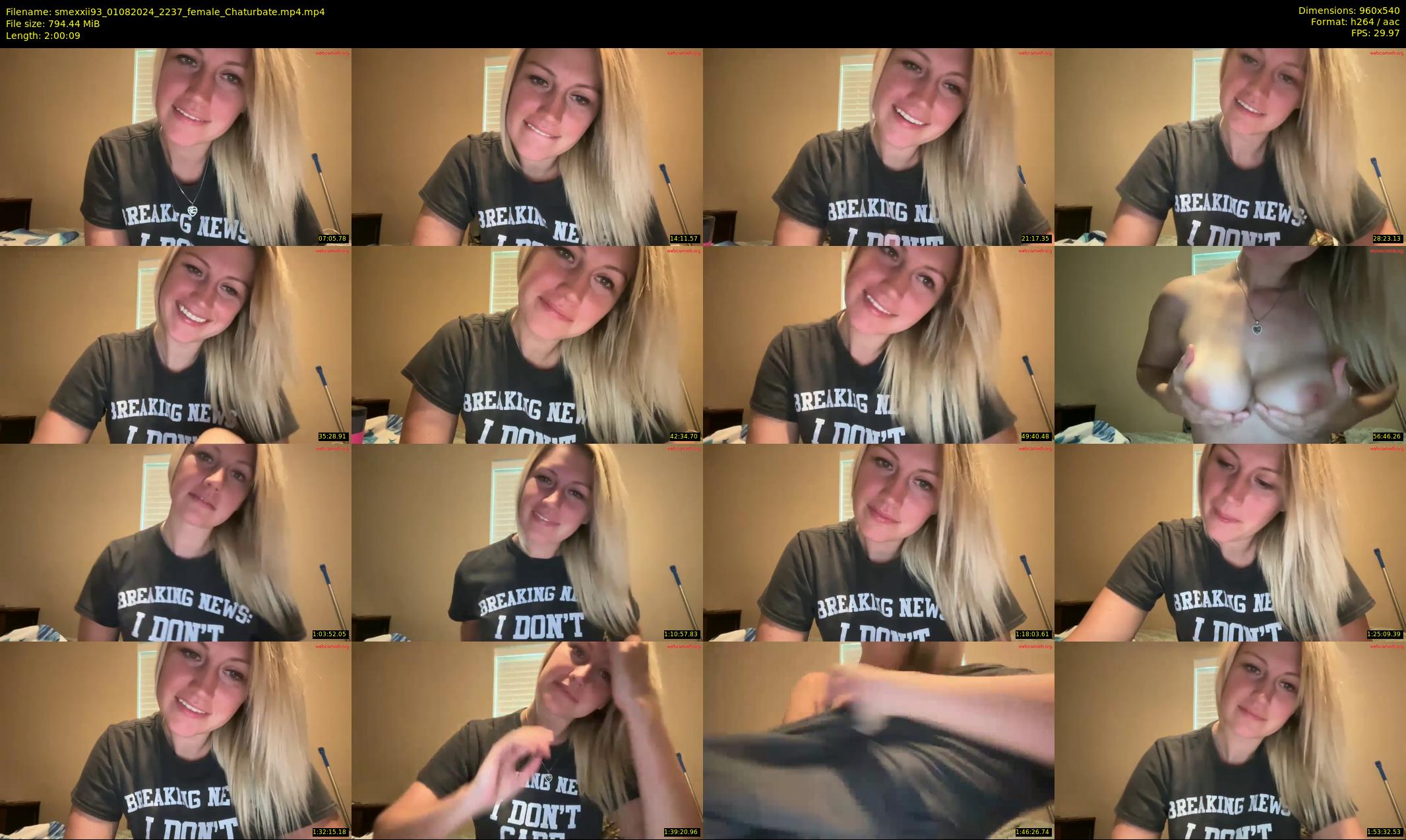 smexxii93 — 121 minute Chaturbate female cam show recording, 480p, Aug 1, 2024
