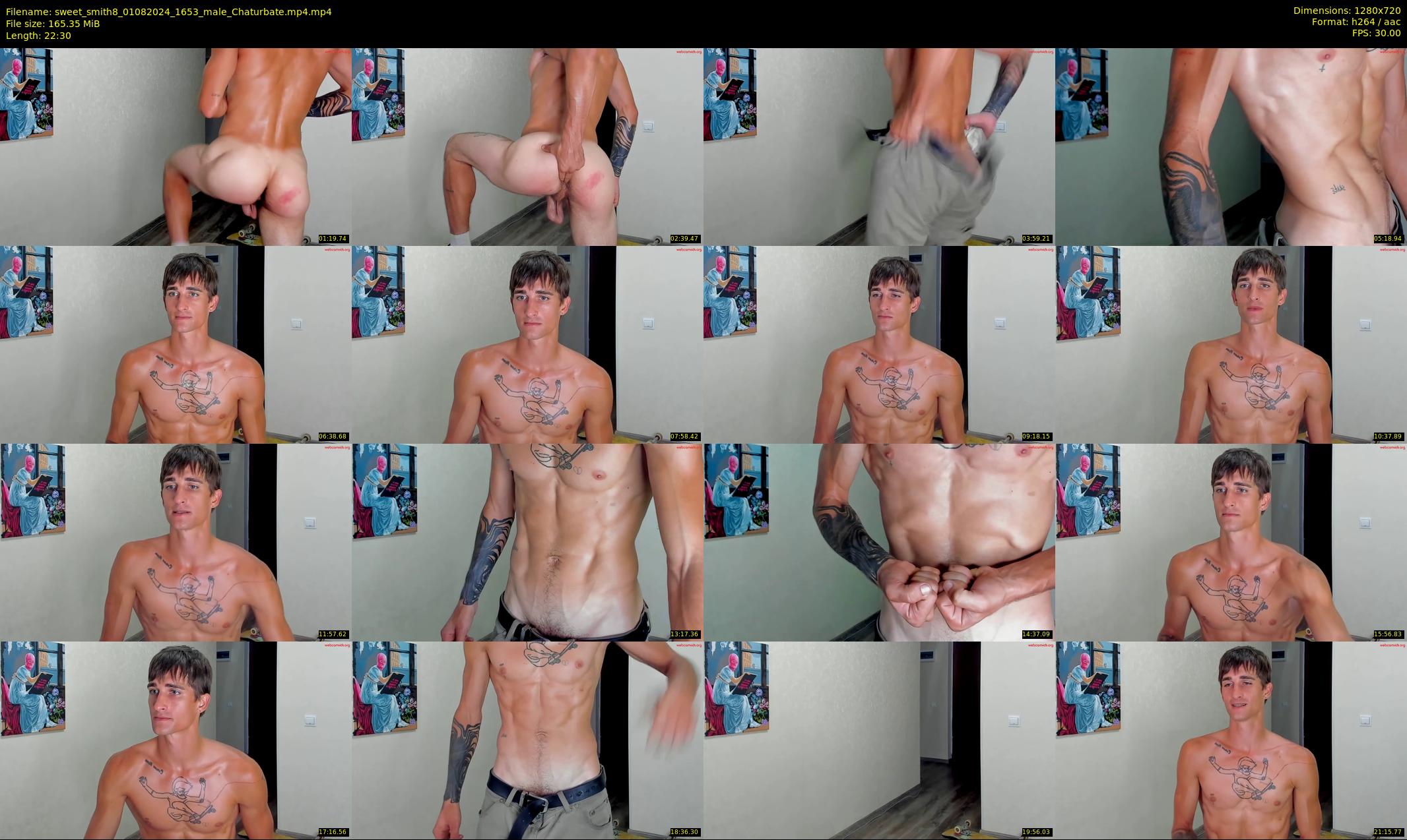 sweet_smith8 — 23 minute Chaturbate male cam show recording, 720p, Aug 1, 2024
