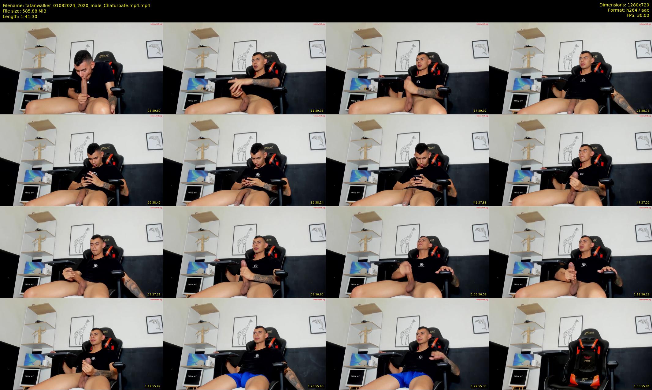 tatanwalker — 102 minute Chaturbate male cam show recording, 720p, Aug 1, 2024