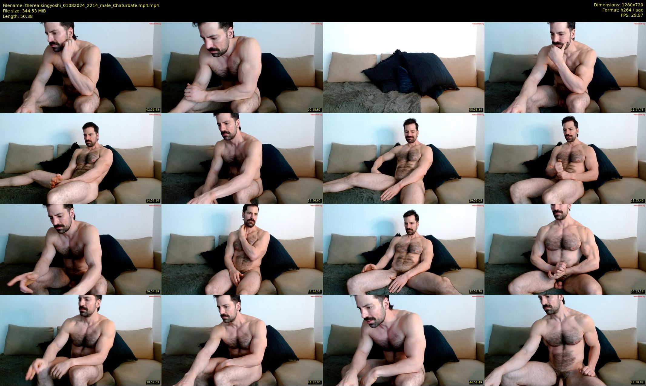 therealkingyoshi — 51 minute Chaturbate male cam show recording, 720p, Aug 1, 2024