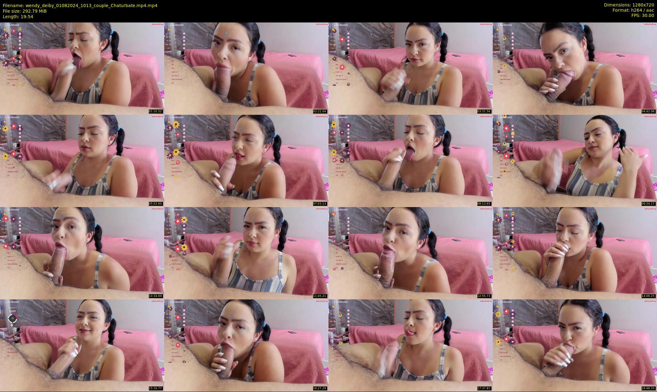 wendy_deiby — 20 minute Chaturbate couple cam show recording, 720p, Aug 1, 2024