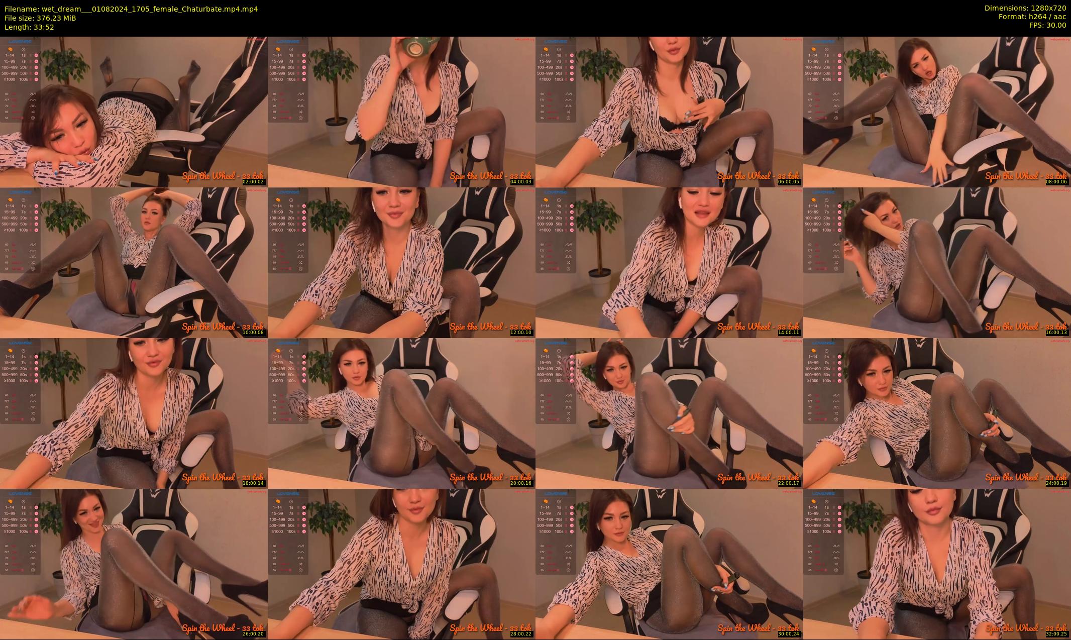 wet_dream__ — 34 minute Chaturbate female cam show recording, 720p, Aug 1, 2024
