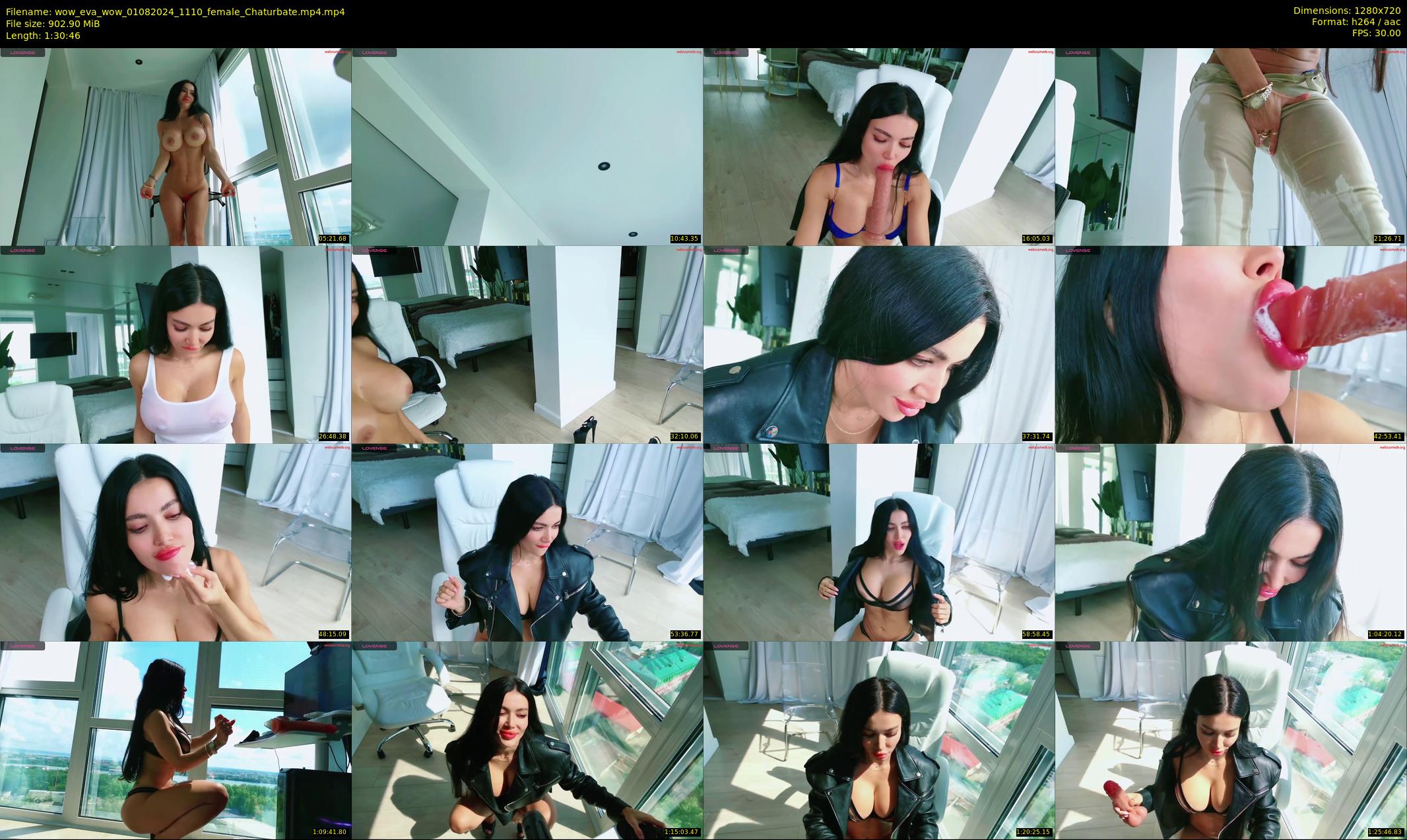 wow_eva_wow — 91 minute Chaturbate female cam show recording, 720p, Aug 1, 2024