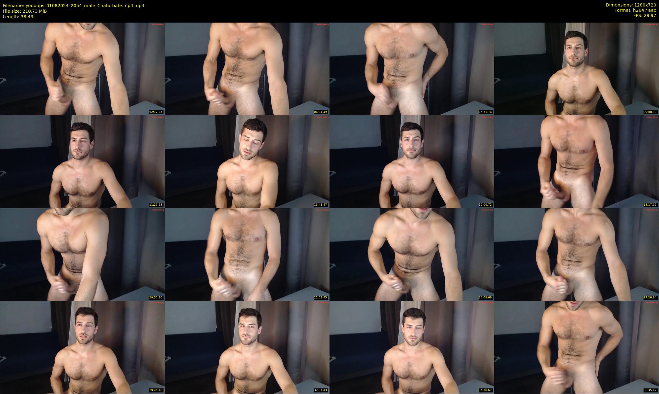 yoooups — 39 minute Chaturbate male cam show recording, 720p, Aug 1, 2024