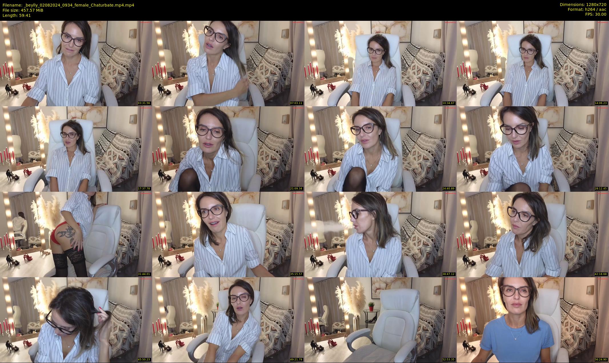 _beylly — 60 minute Chaturbate female cam show recording, 720p, Aug 2, 2024