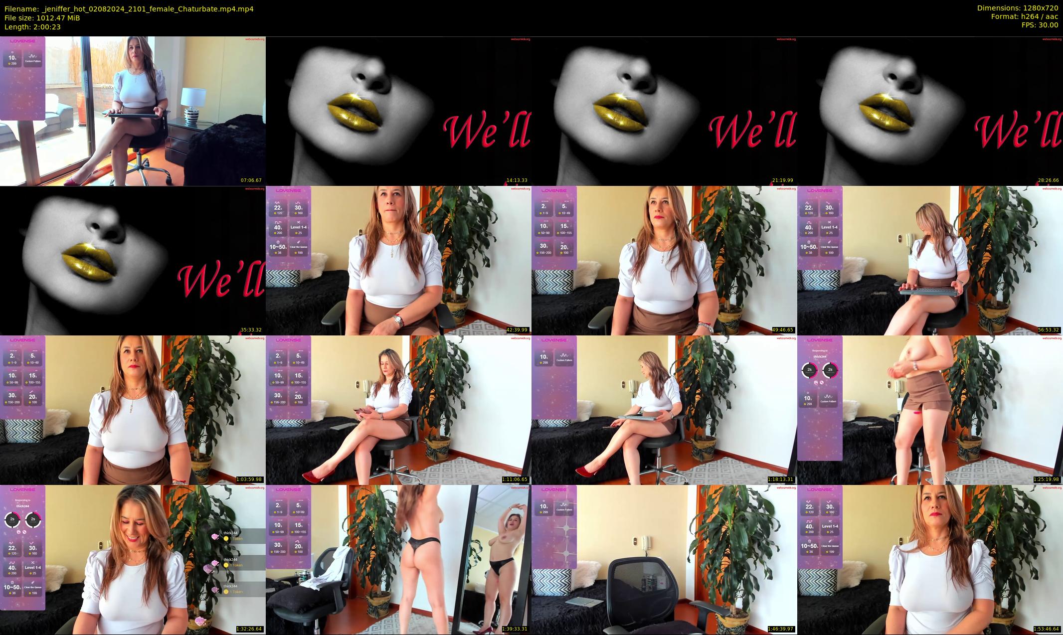 _jeniffer_hot — 121 minute Chaturbate female cam show recording, 720p, Aug 2, 2024