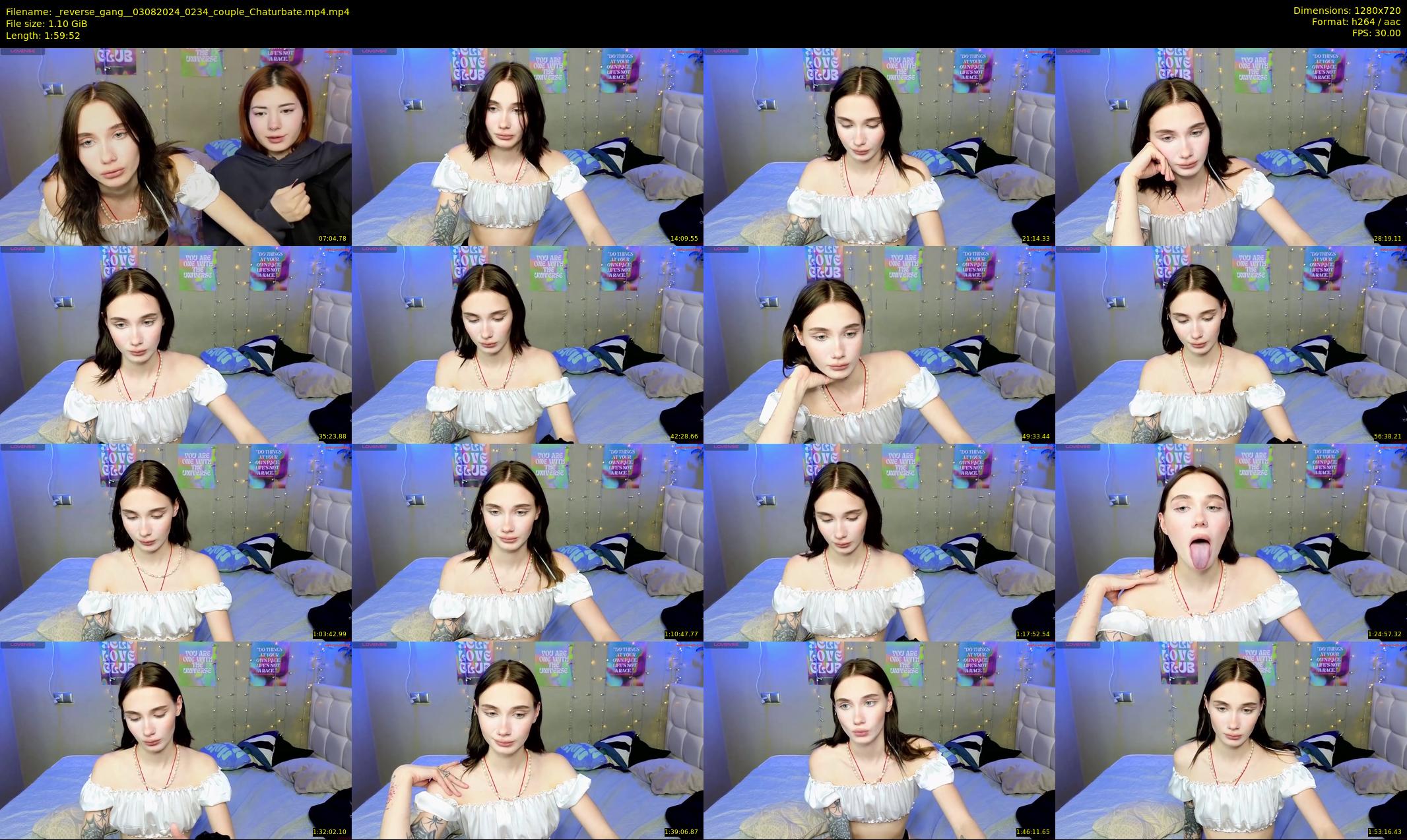 _reverse_gang_ — 120 minute Chaturbate couple cam show recording, 720p, Aug 3, 2024