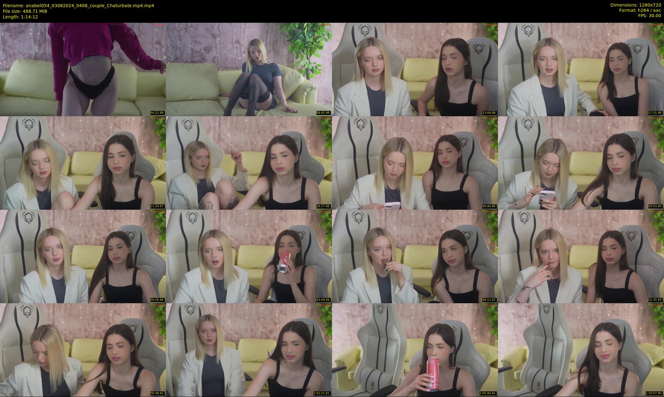 anabel054 — 75 minute Chaturbate female cam show recording, 720p, Aug 3, 2024