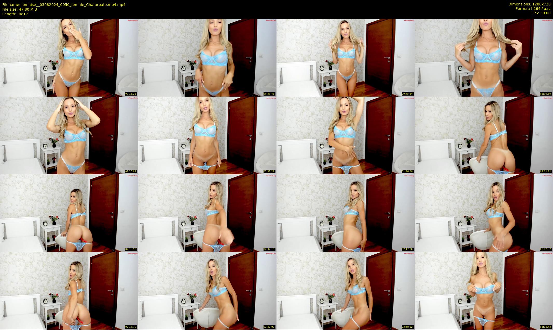 annaise_ — 5 minute Chaturbate female cam show recording, 720p, Aug 3, 2024