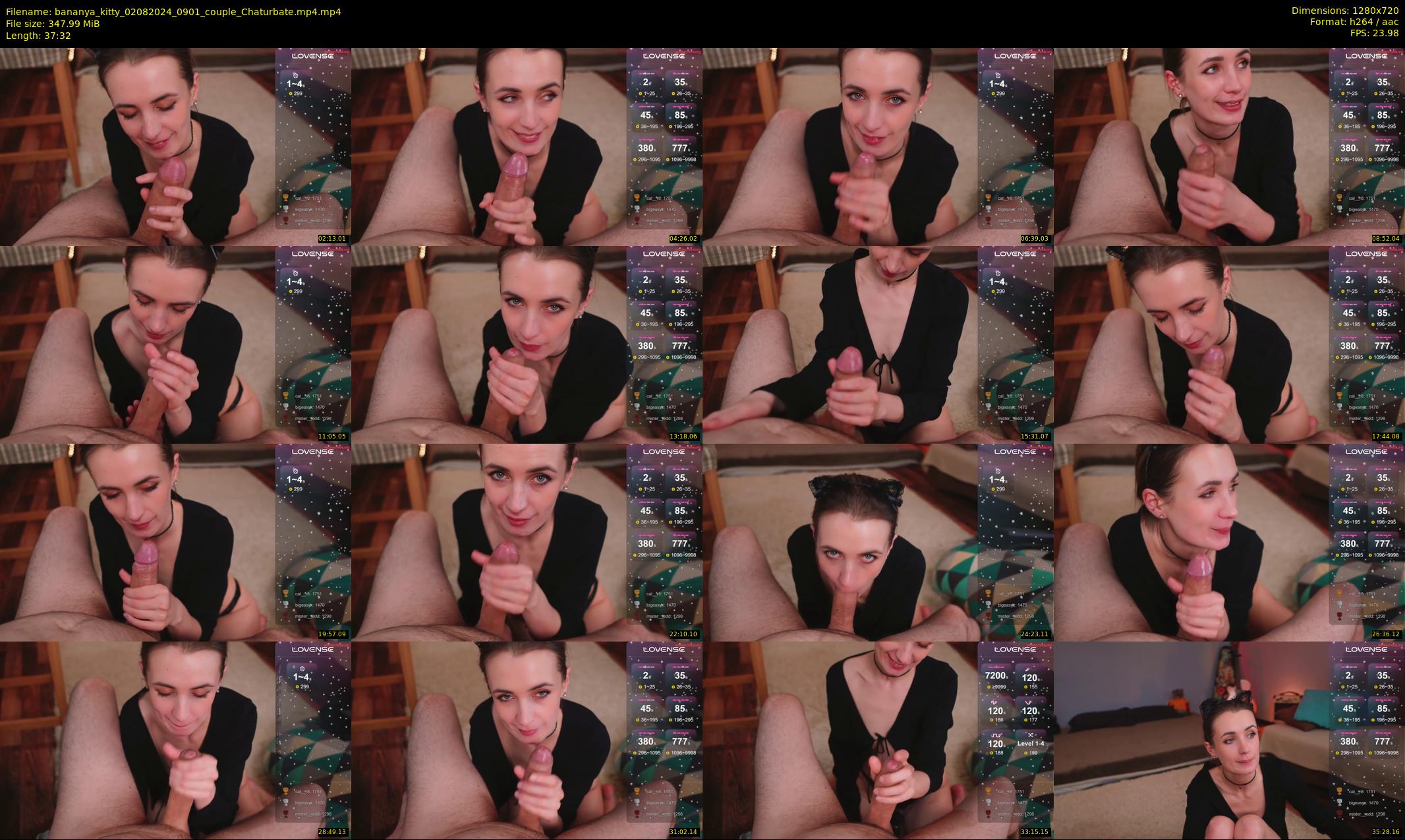 bananya_kitty — 38 minute Chaturbate couple cam show recording, 720p, Aug 2, 2024