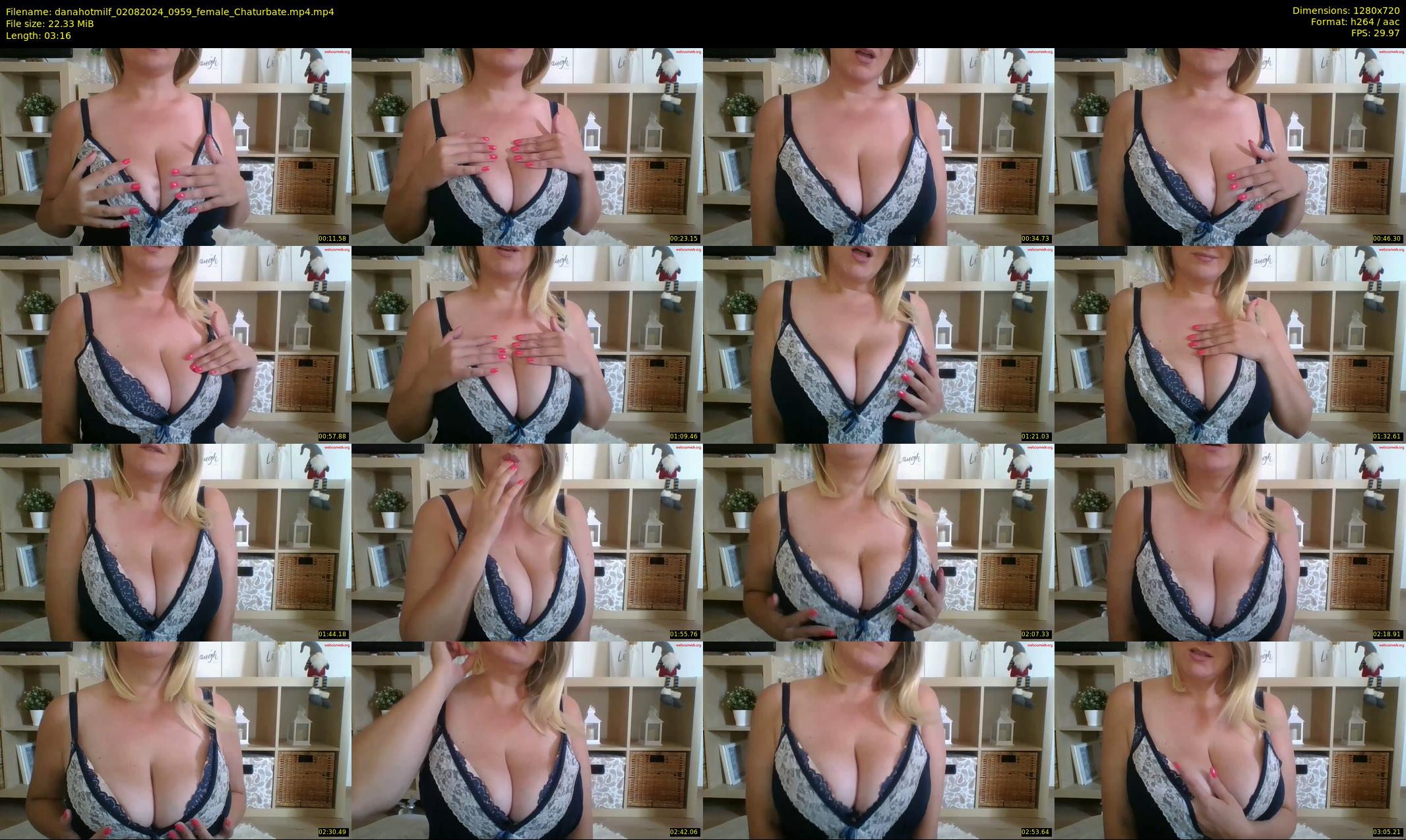 danahotmilf — 4 minute Chaturbate female cam show recording, 720p, Aug 2, 2024