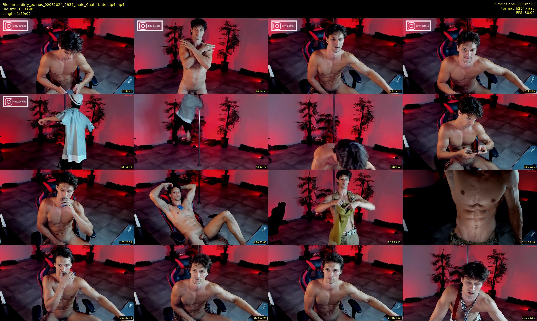 dirty_pothos — 120 minute Chaturbate male cam show recording, 720p, Aug 2, 2024