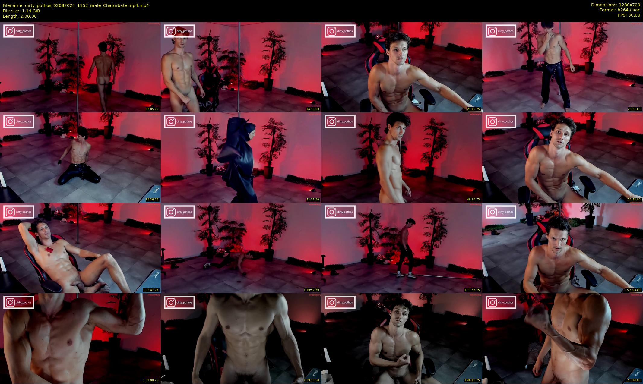 dirty_pothos — 120 minute Chaturbate male cam show recording, 720p, Aug 2, 2024