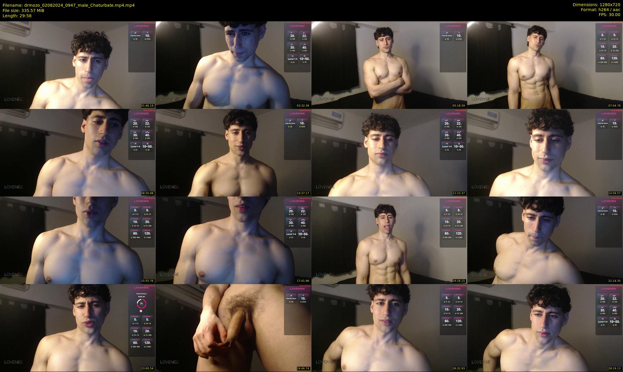 drmozo — 30 minute Chaturbate male cam show recording, 720p, Aug 2, 2024