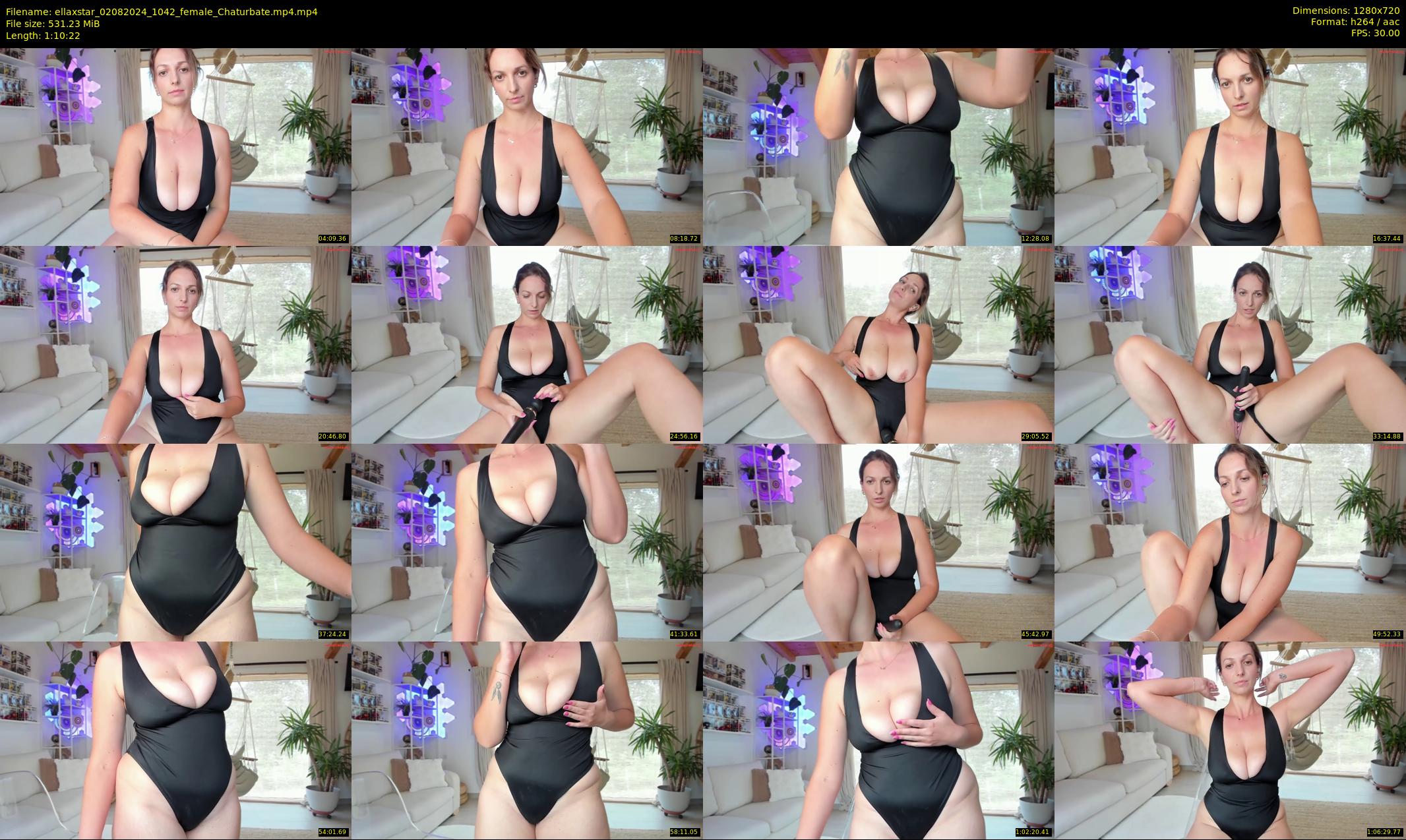 ellaxstar — 71 minute Chaturbate female cam show recording, 720p, Aug 2, 2024
