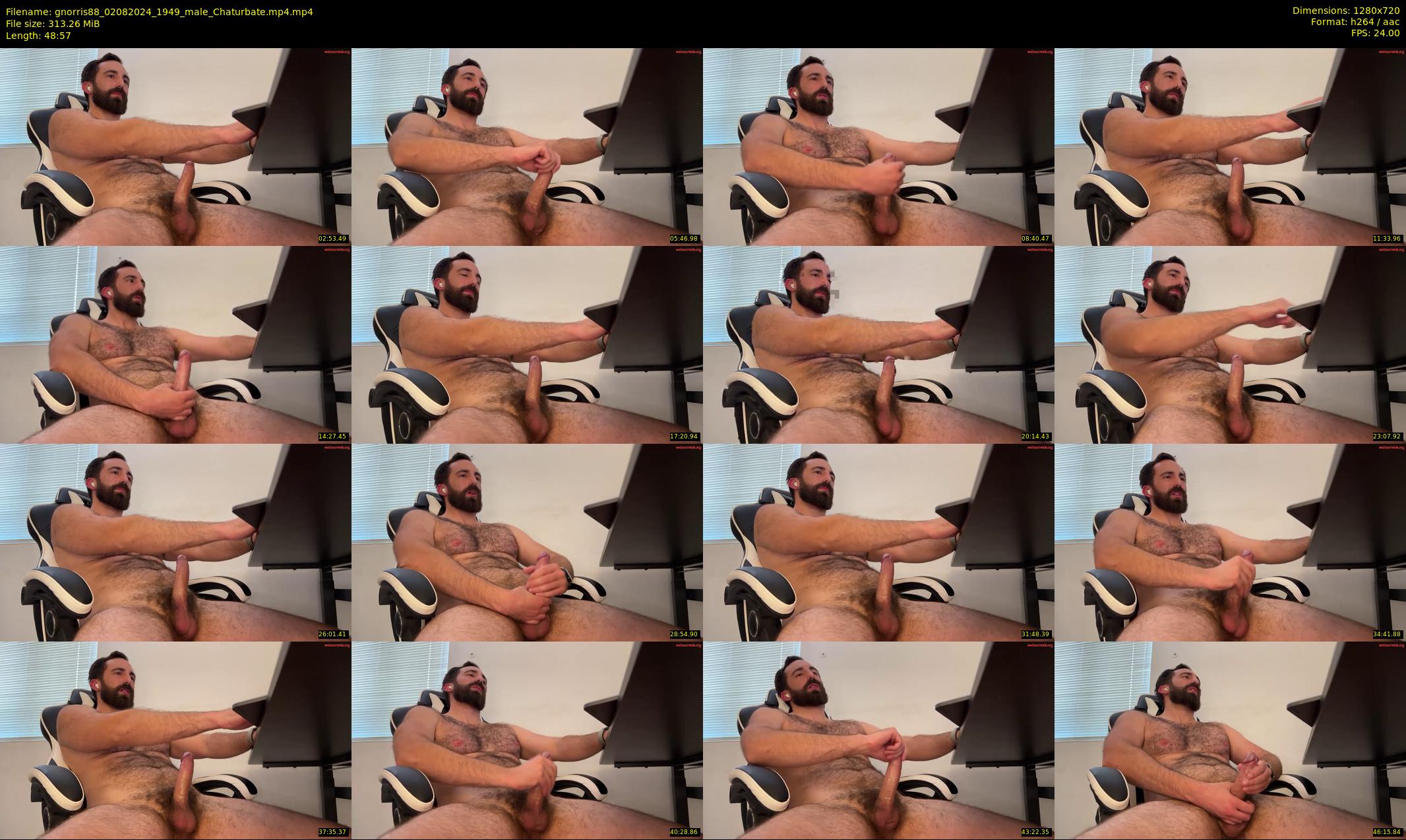 gnorris88 — 49 minute Chaturbate male cam show recording, 720p, Aug 2, 2024