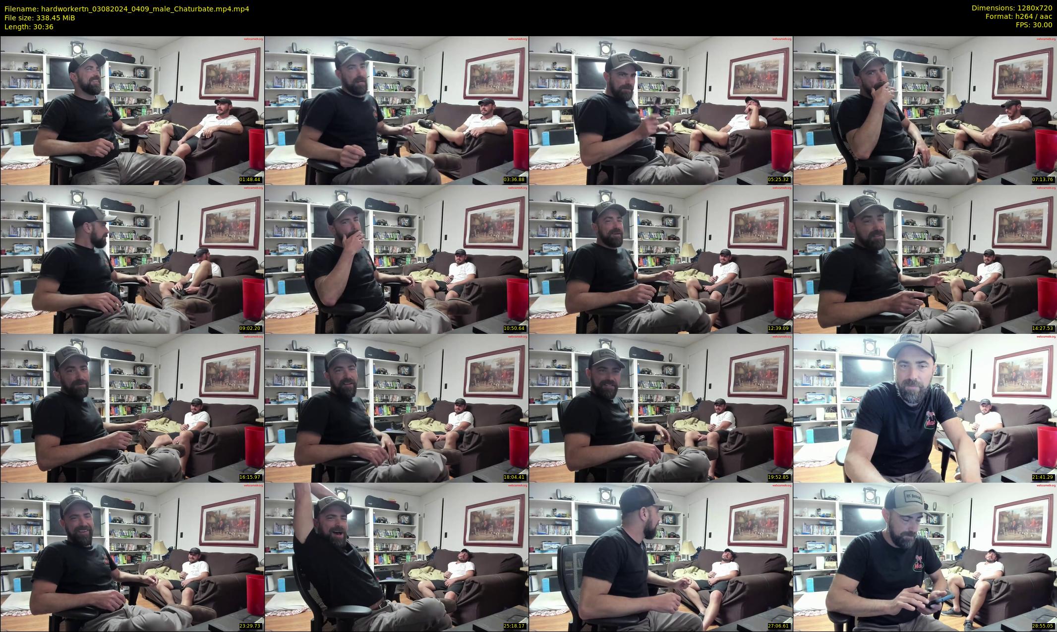 hardworkertn — 31 minute Chaturbate male cam show recording, 720p, Aug 3, 2024