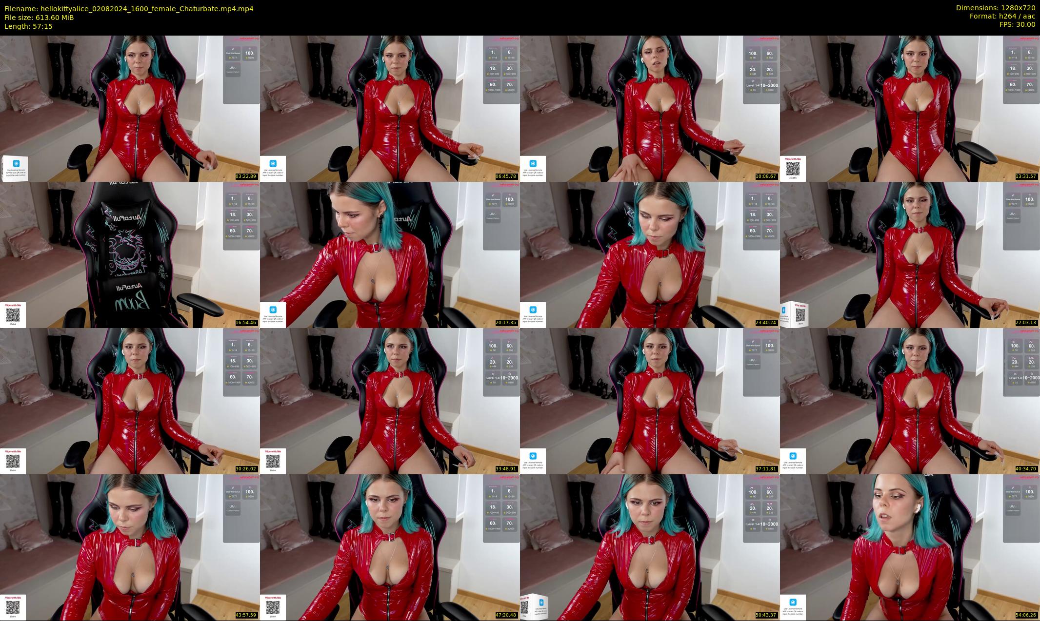 hellokittyalice — 58 minute Chaturbate female cam show recording, 720p, Aug 2, 2024