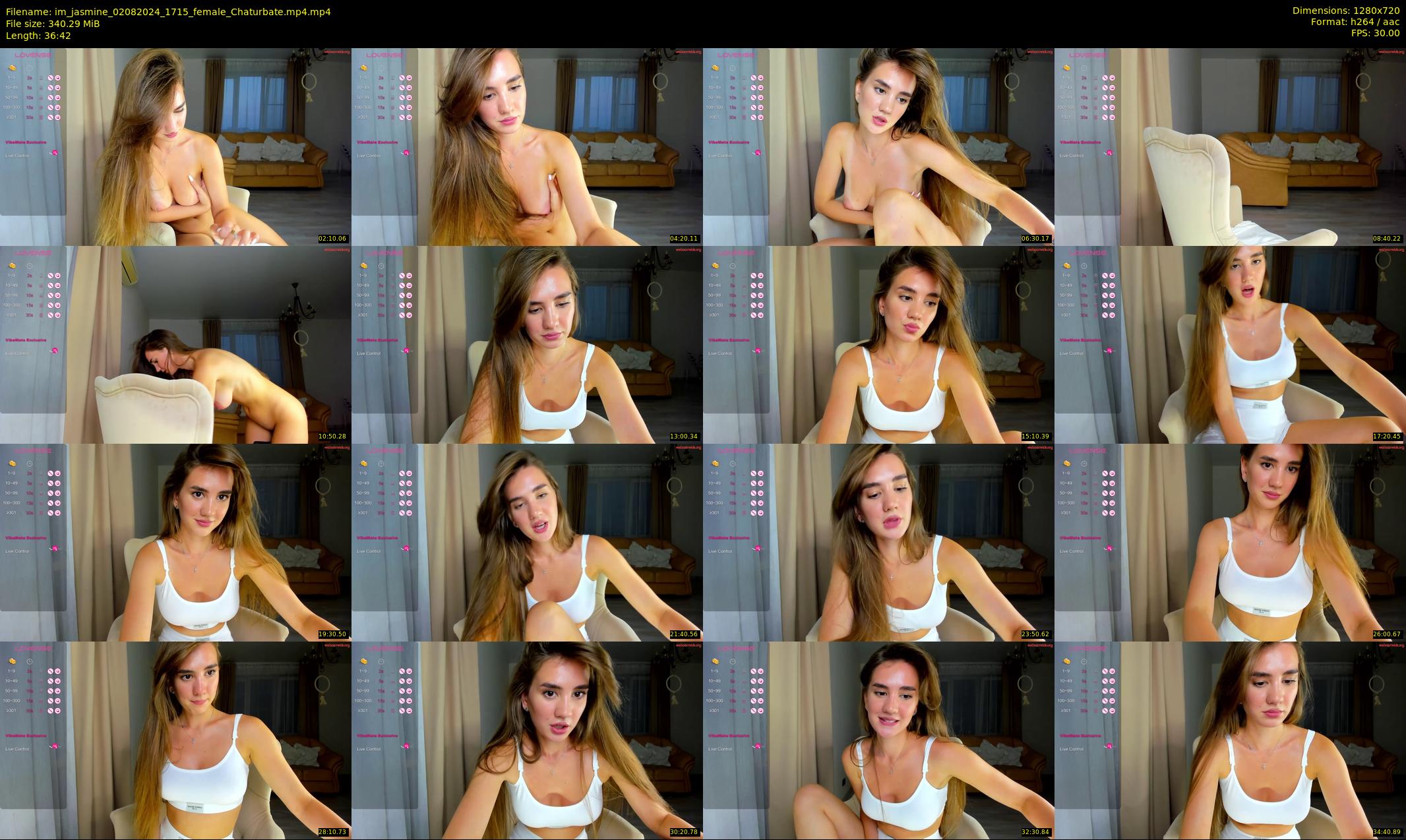 im_jasmine — 37 minute Chaturbate female cam show recording, 720p, Aug 2, 2024