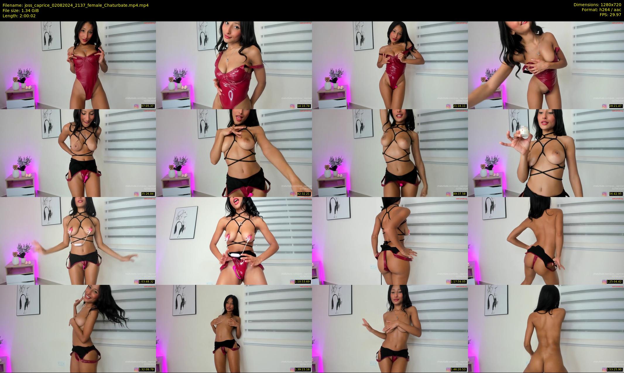 joss_caprice — 121 minute Chaturbate female cam show recording, 720p, Aug 2, 2024